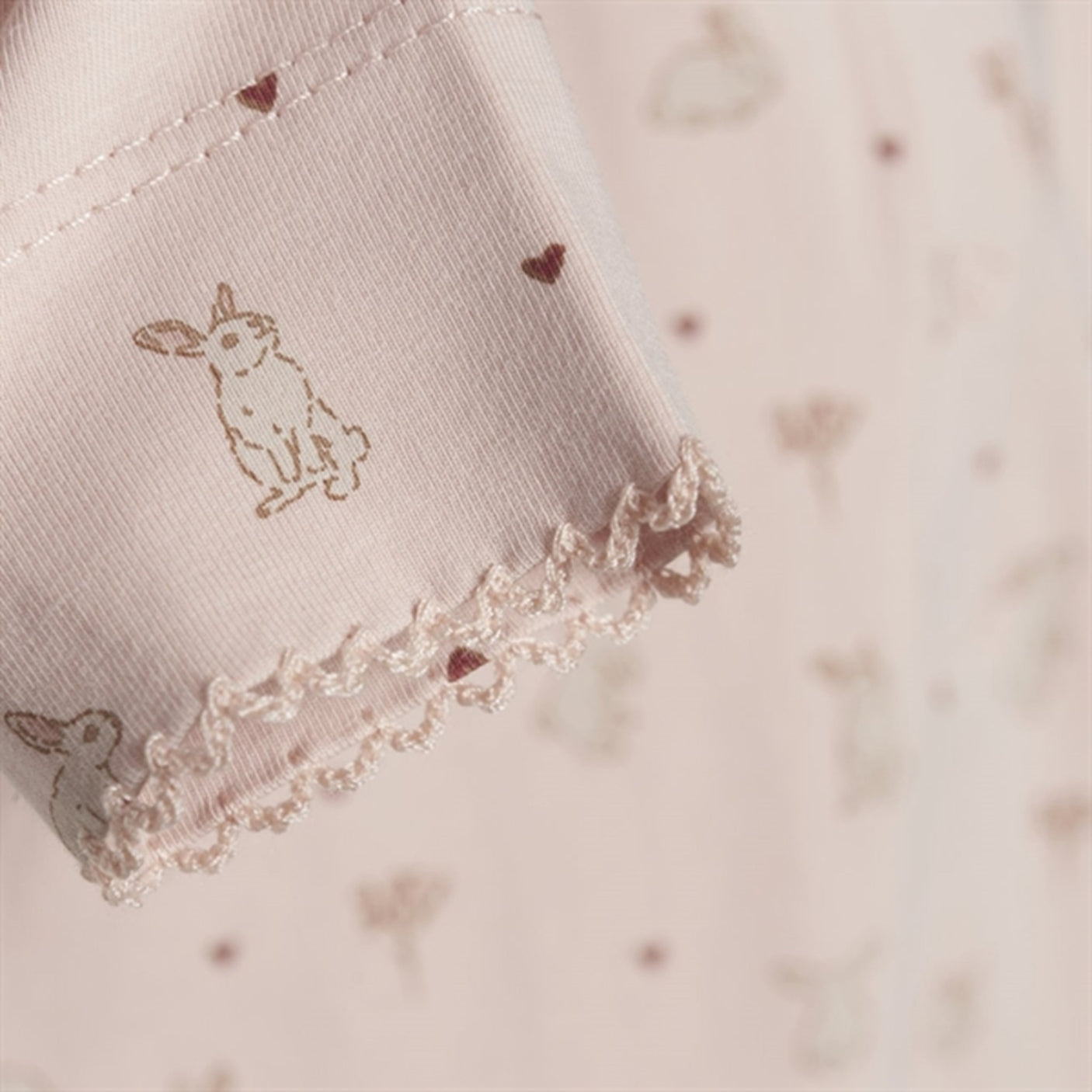 FIXONI Cameo Rose Romper LS