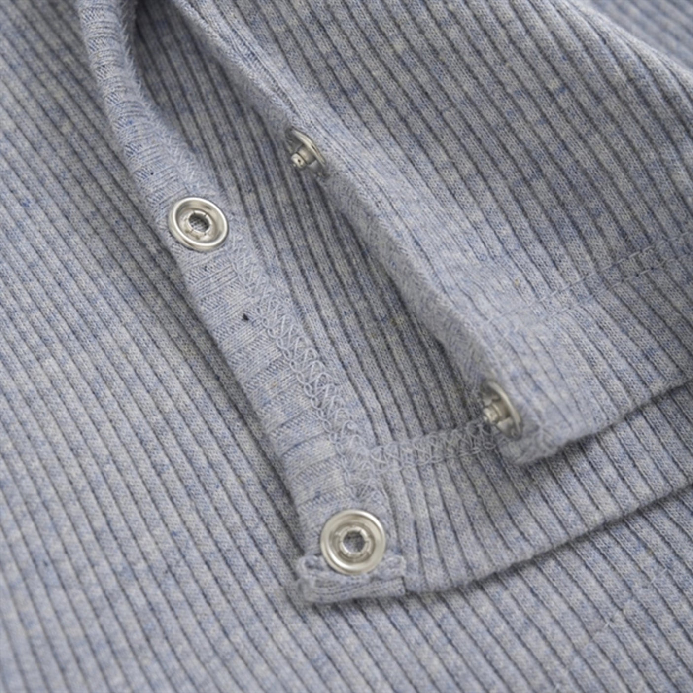 FIXONI Gray Dawn Romper LS Rib