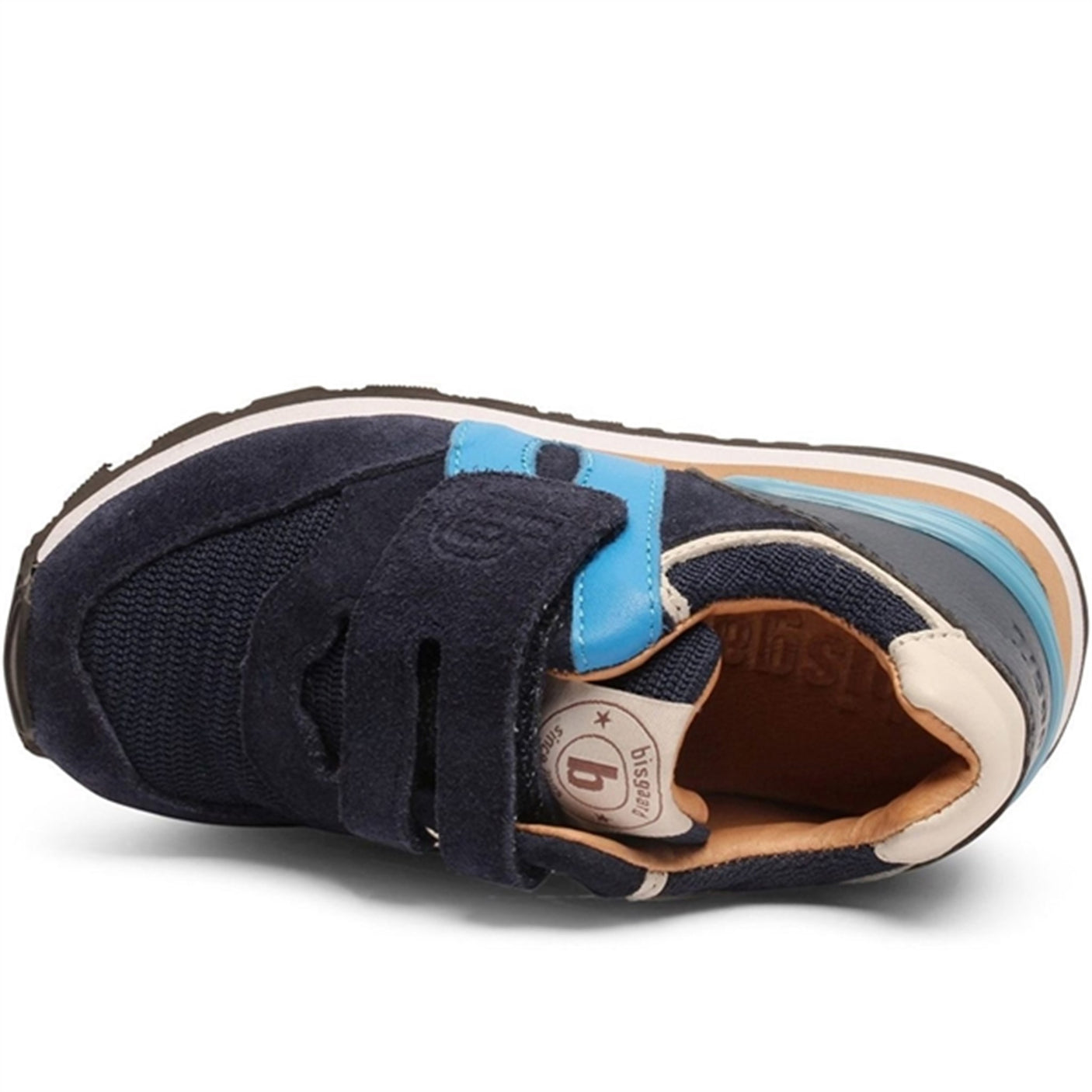 Bisgaard Winston S Velcro Shoe Navy
