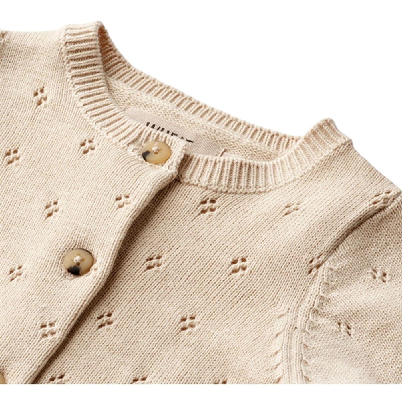 Wheat Sandshell Knit Cardigan Maia