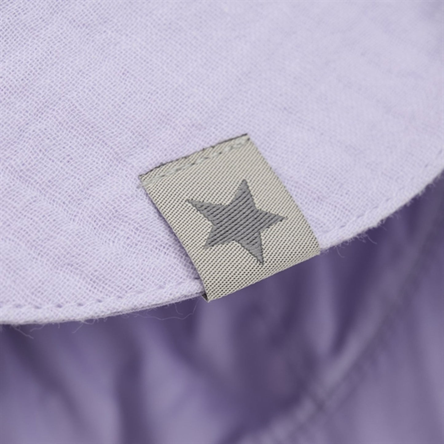 Huttelihut Summer hat w. Ears Muslin Orchid Petal