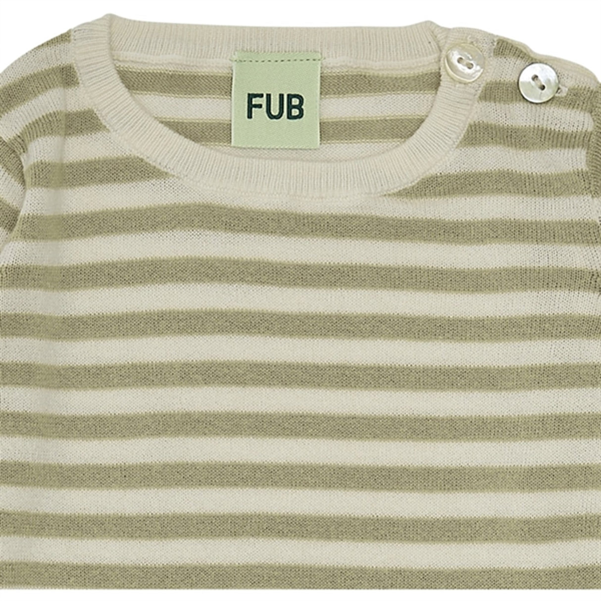 FUB Baby Body Ecru/Khaki