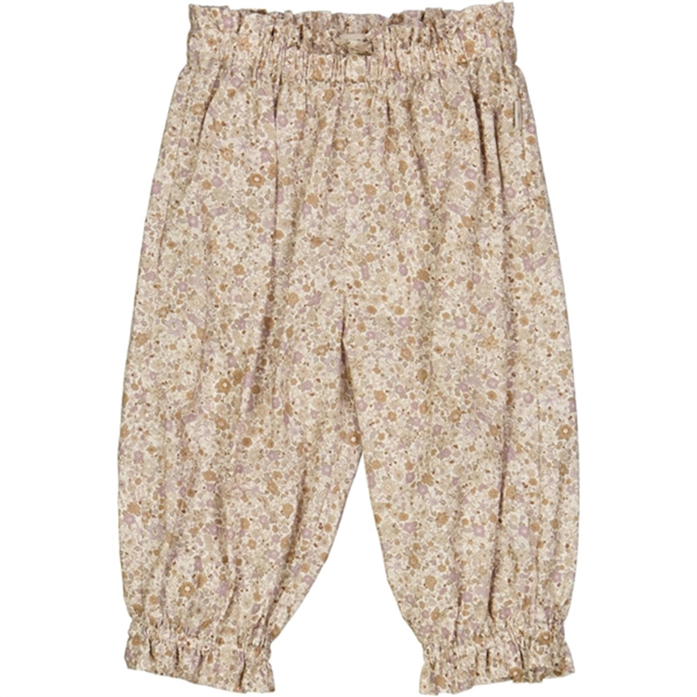 Wheat Soft Lilac Flowers Polly Pants
