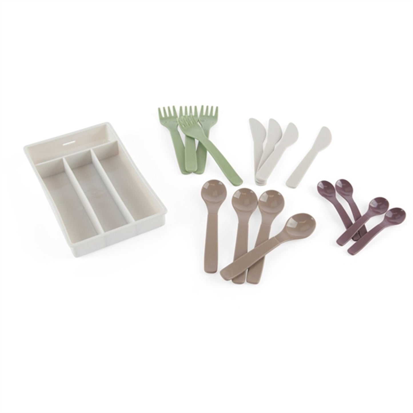 Dantoy Green Garden Cutlery Set