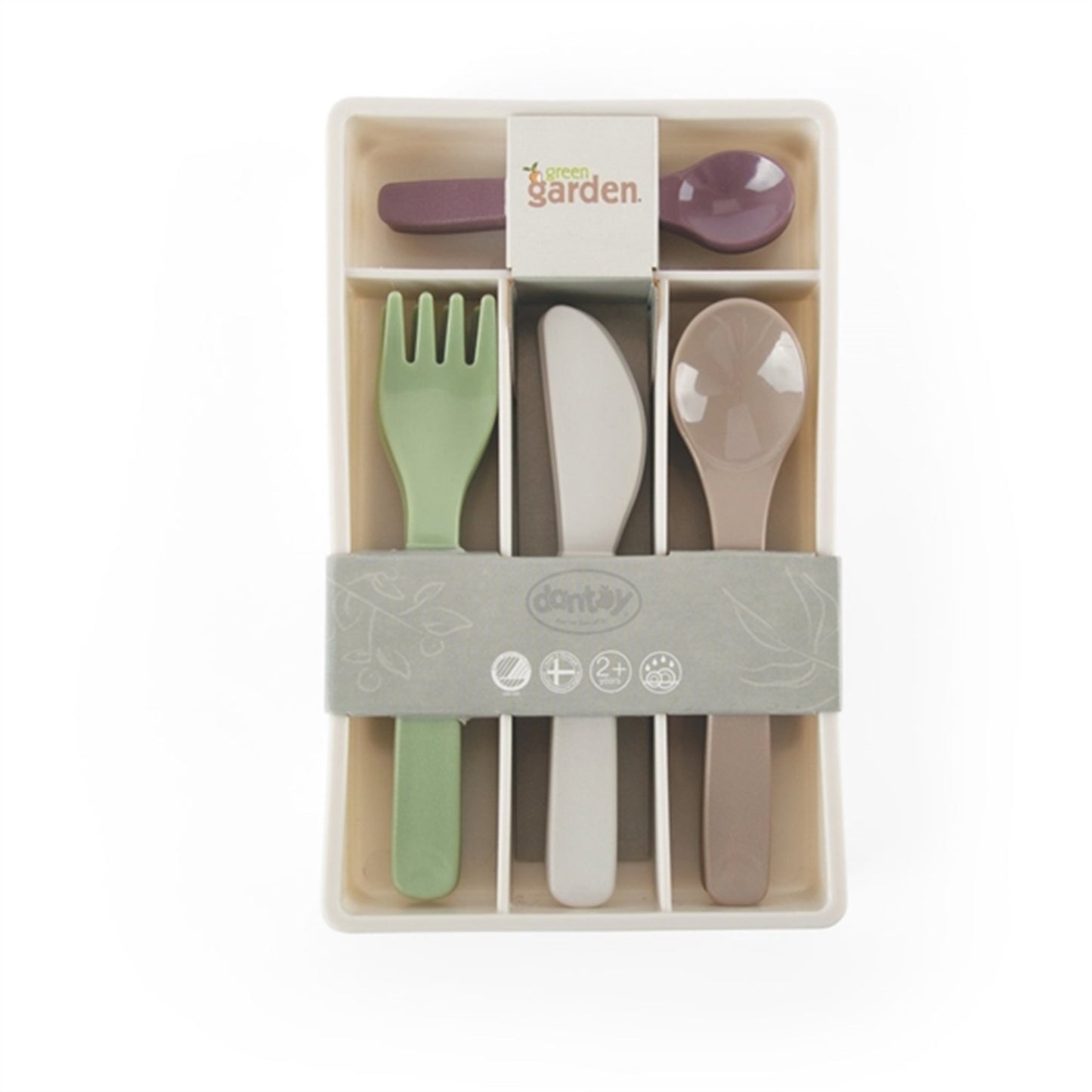 Dantoy Green Garden Cutlery Set