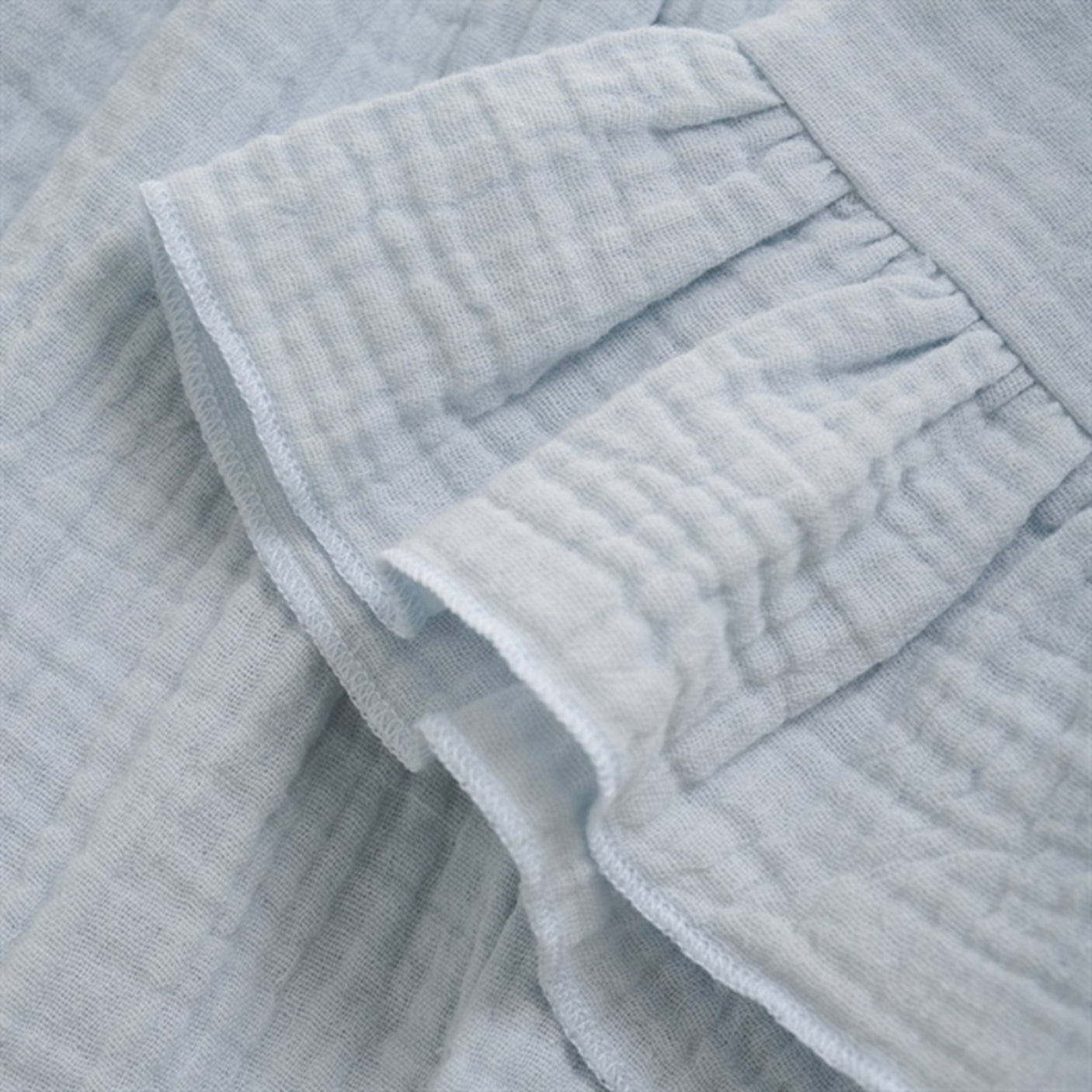 Huttelihut Muslin Celestial Blue Blouse