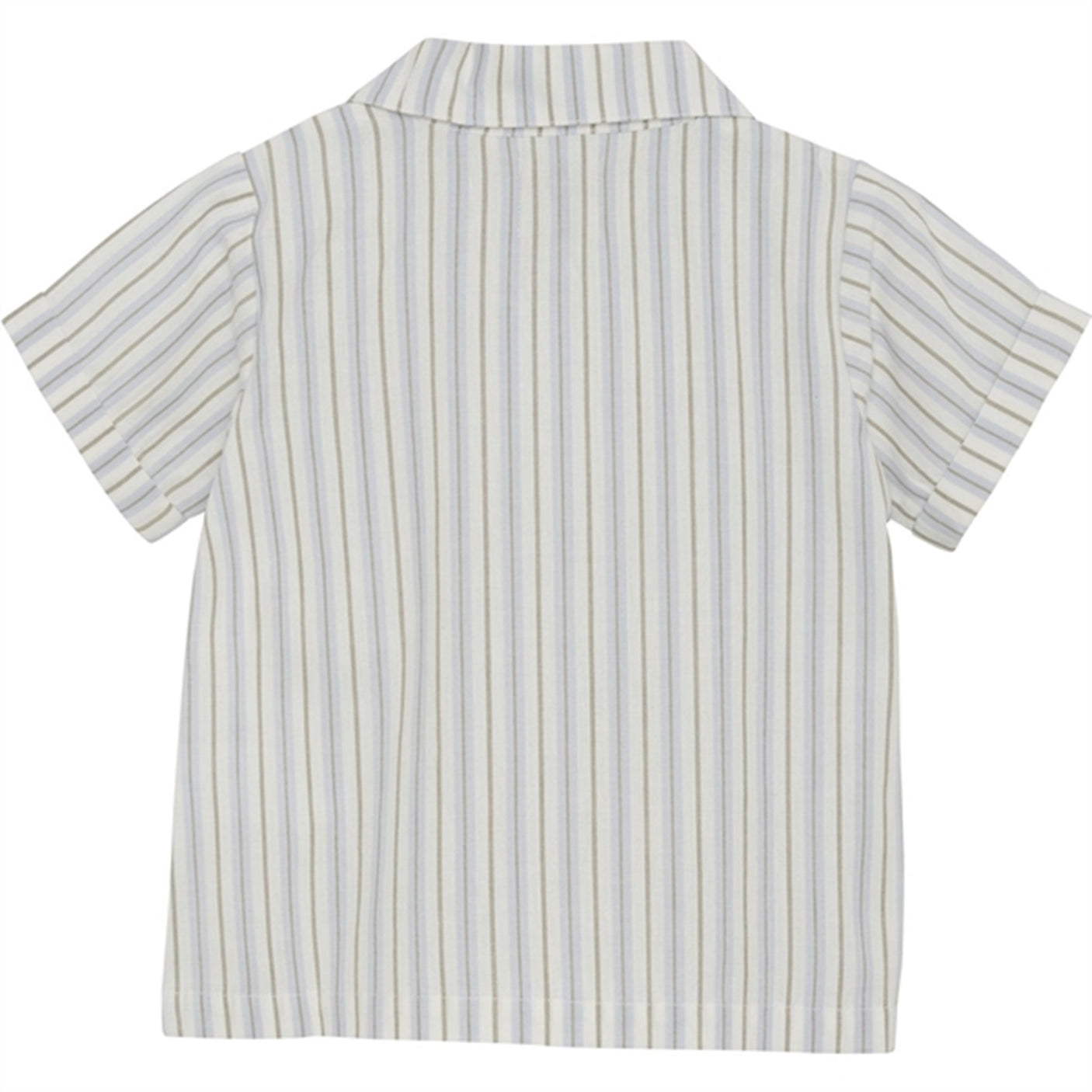 Huttelihut Woven Stripe Silver Sage Shirt