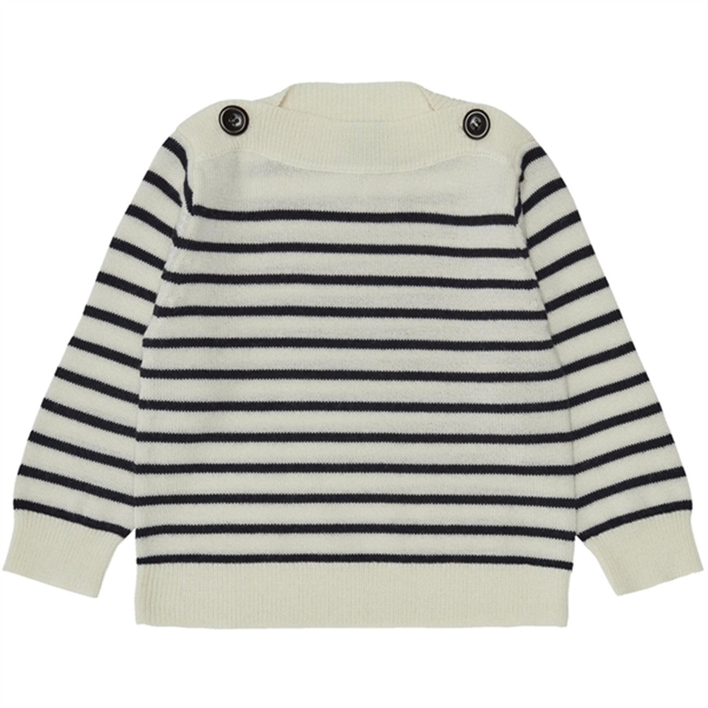 FUB Baby Boatneck Blouse Ecru/Dark Navy