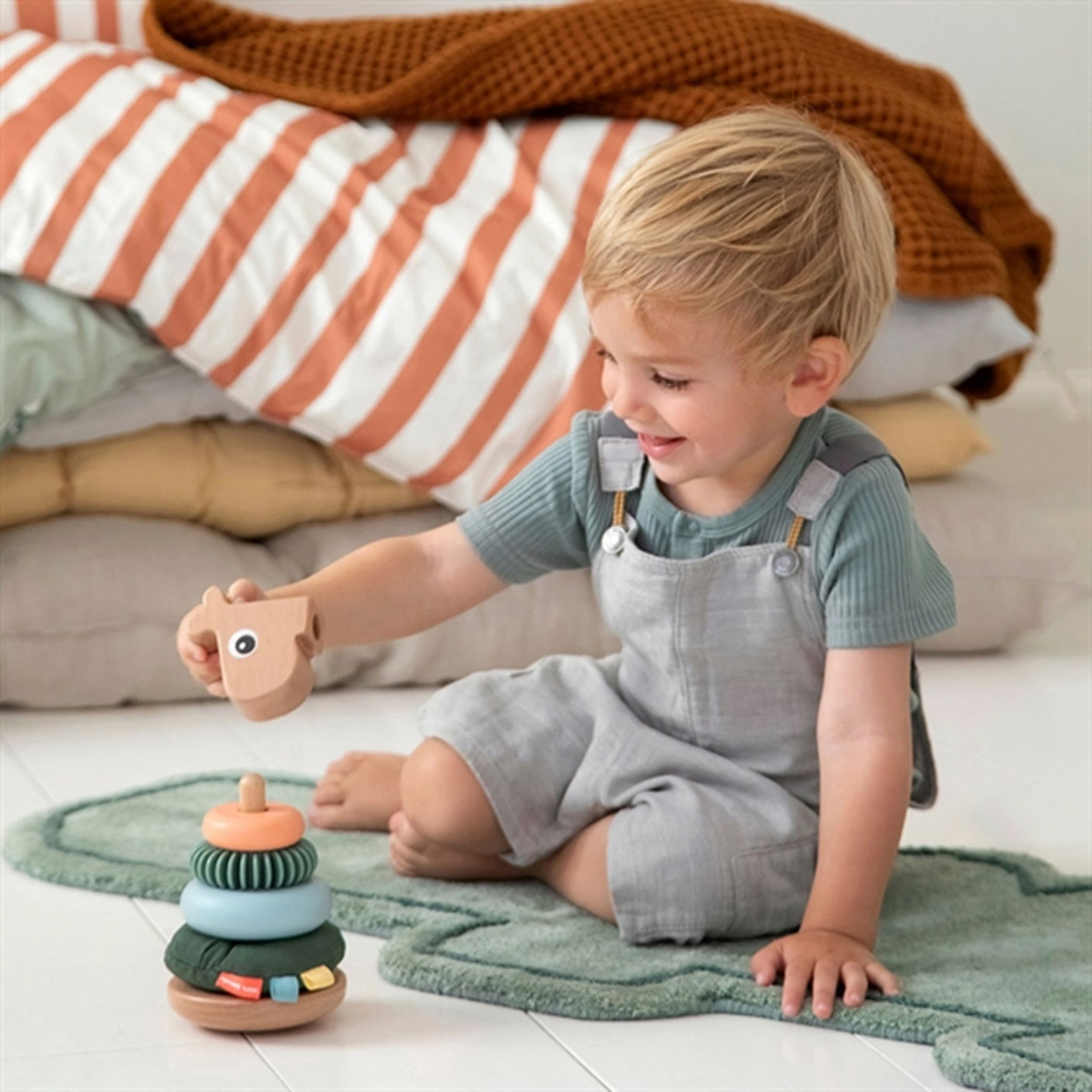 Done by Deer Stacking Tower Raffi Colour Mix