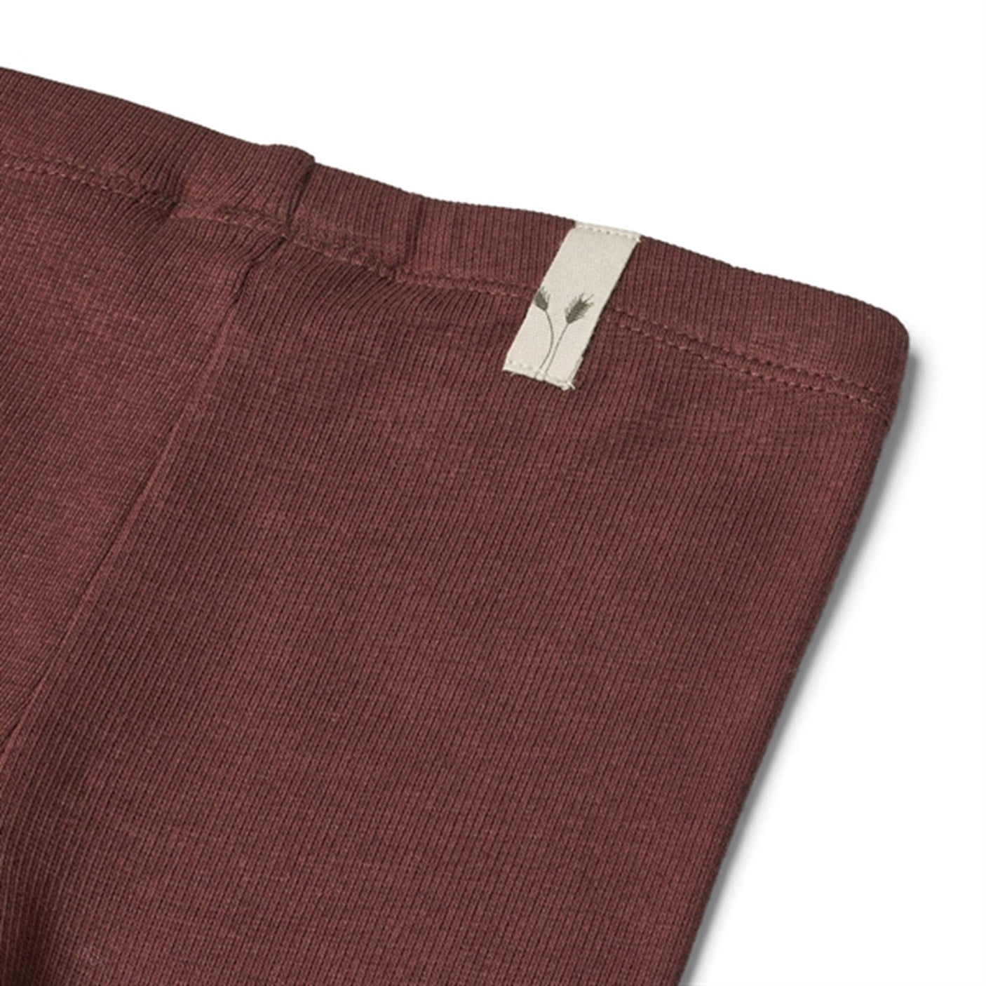 Wheat Aubergine Maddy Rib Leggings