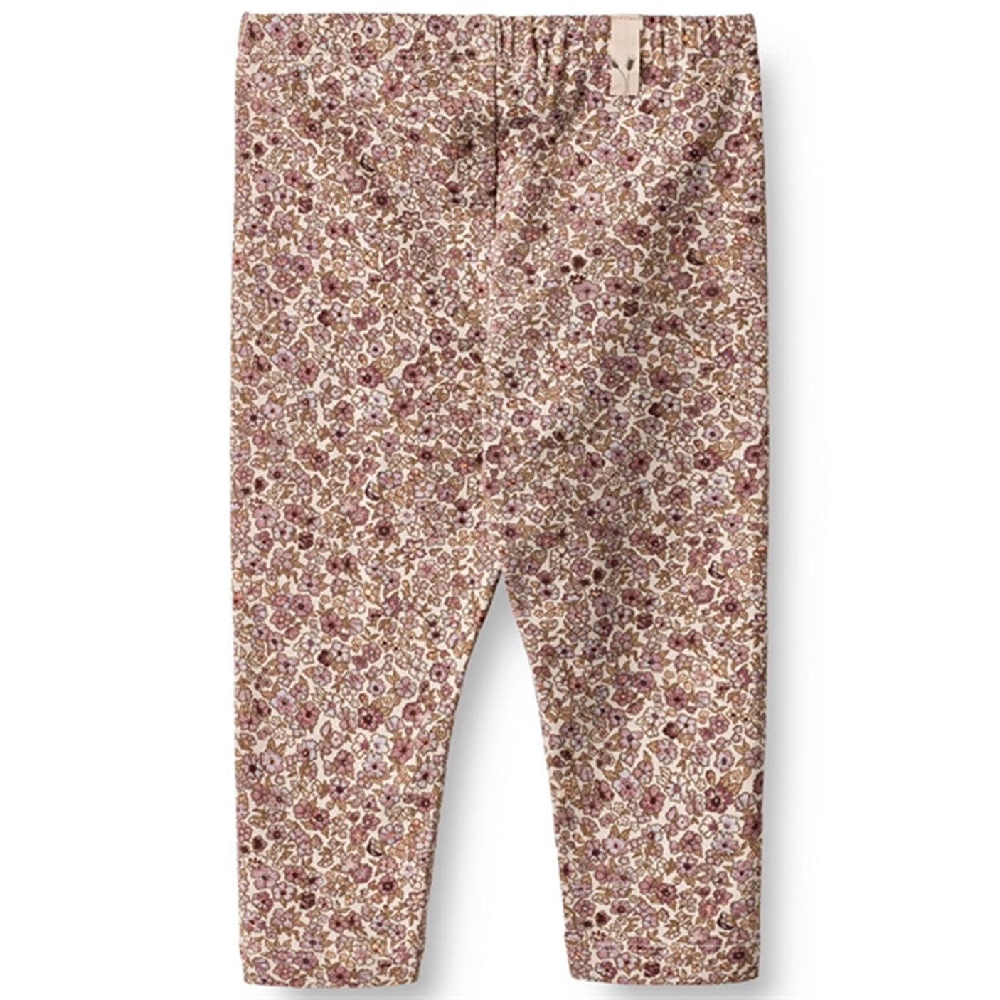 Wheat Grey Rose Flowers Jules Jersey Leggings