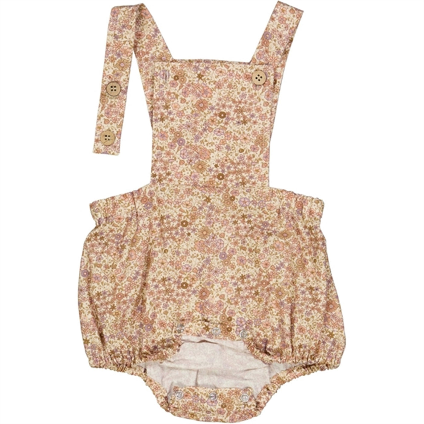 Wheat Clam Flowers Ofelia Romper