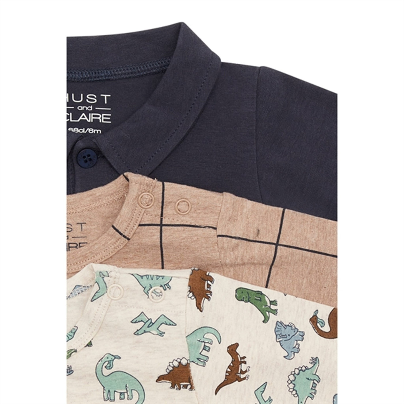 Hust & Claire Baby Blue Night Bernie Body 3-pack