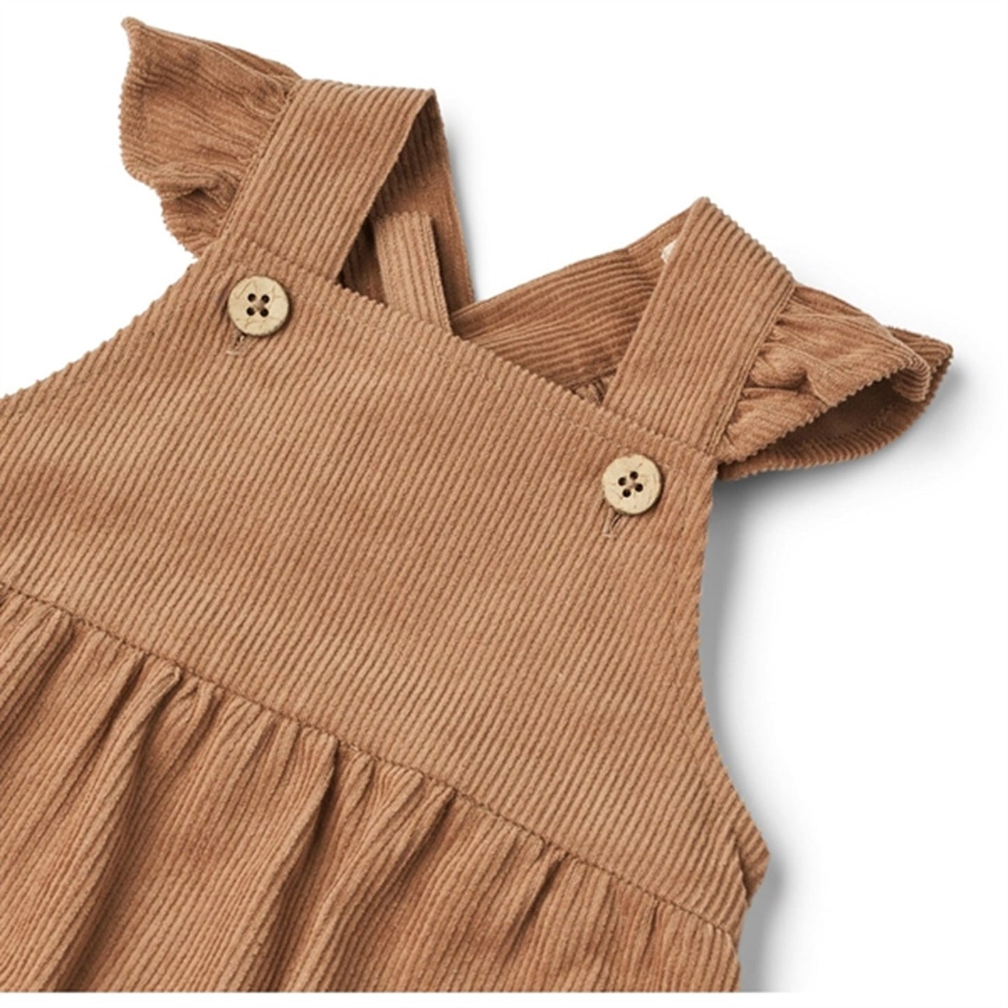 Wheat Berry Dust Romper Cecilia
