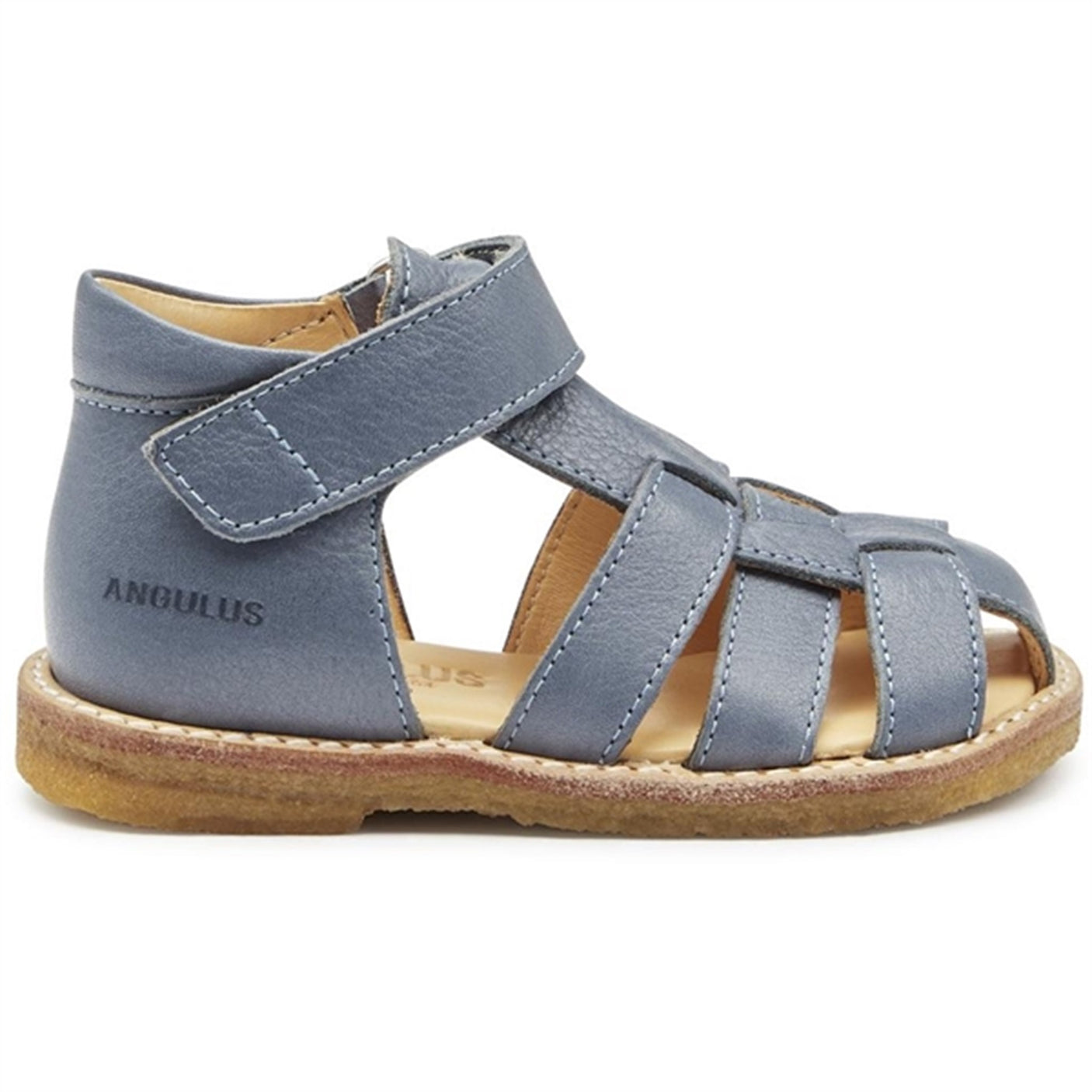 Angulus Starter Sandals Blue Fog