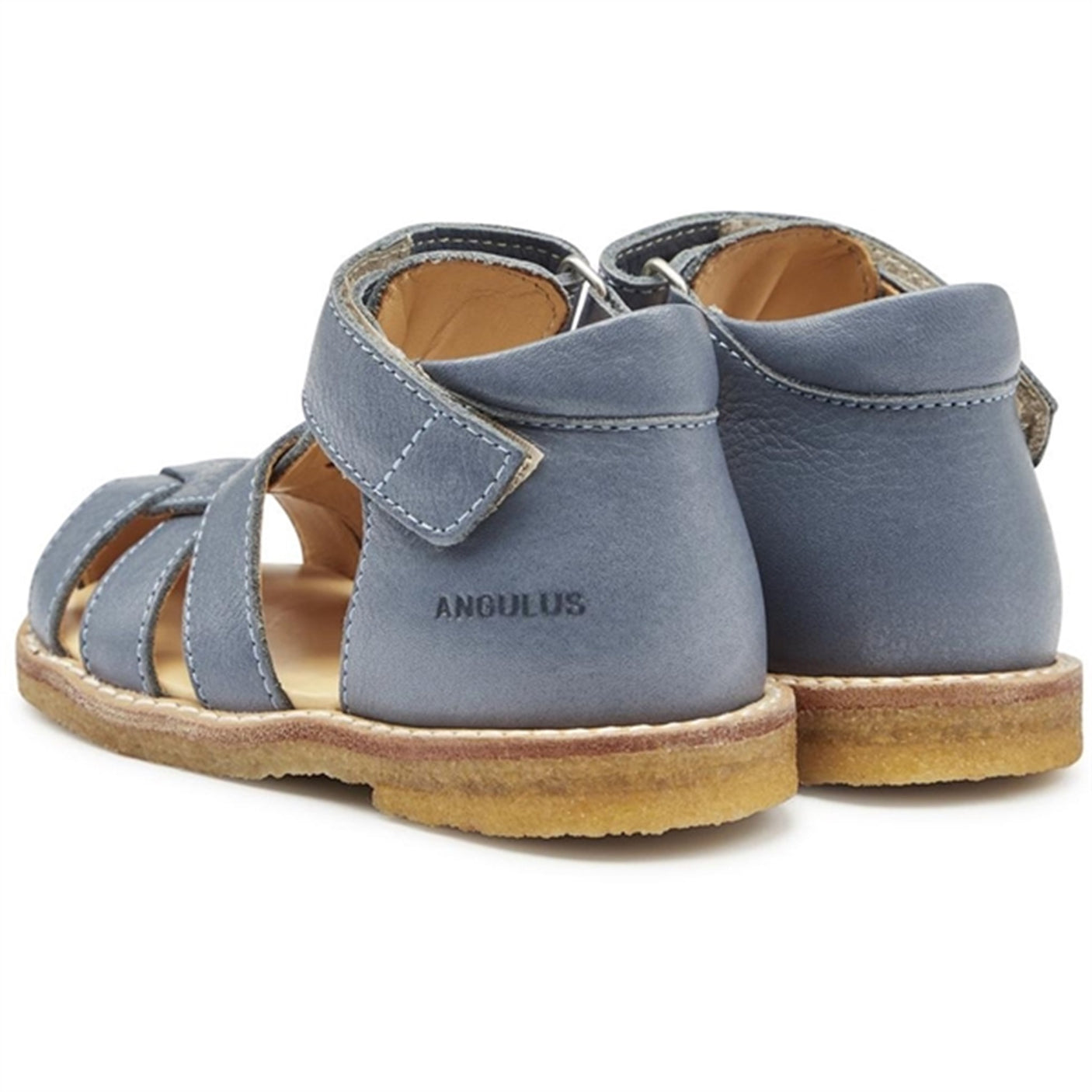 Angulus Starter Sandals Blue Fog