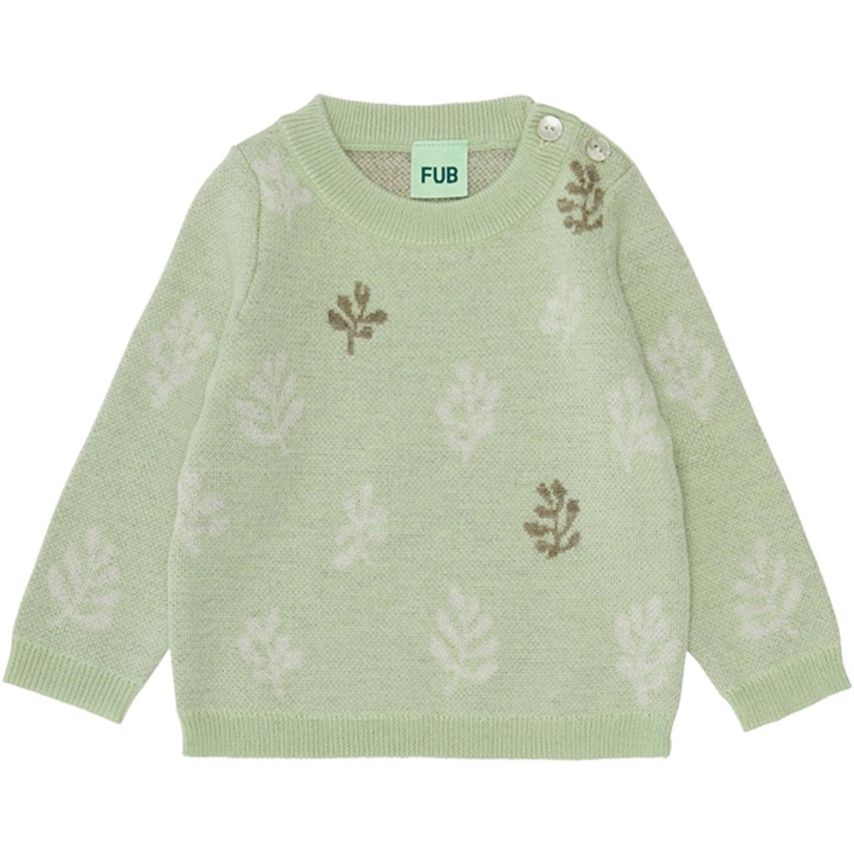 FUB Baby Jaquard Blouse Pistachio