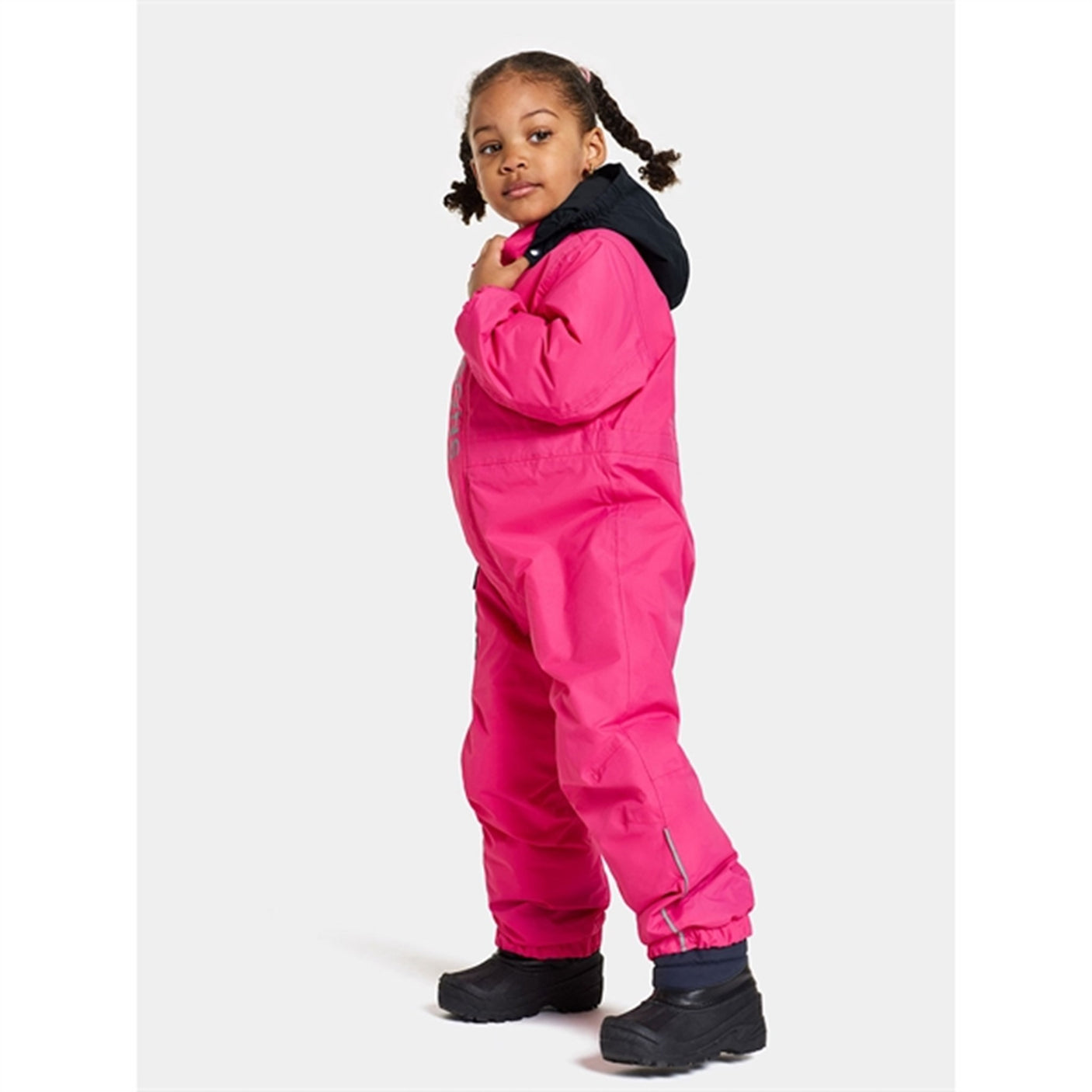 Didriksons True Pink Rio Kids Cover 2 Coverall