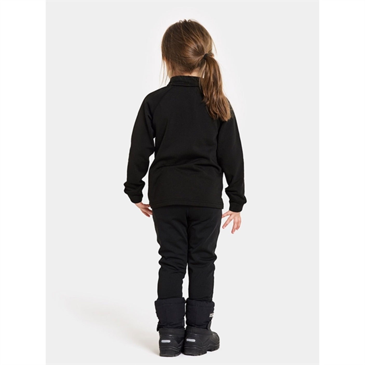 Didriksons Black Jadis Kids Fleece Set 5