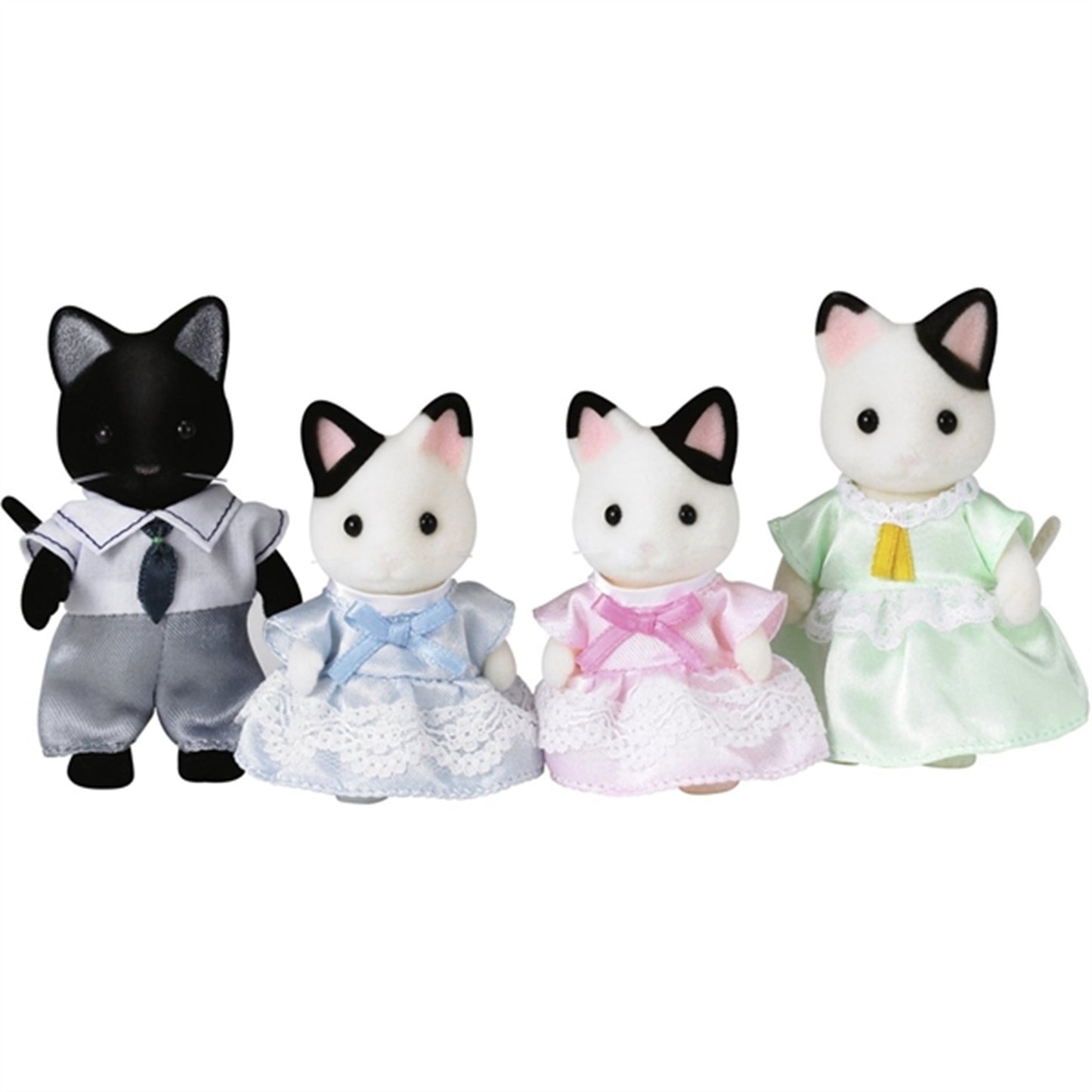 Sylvanian Families® Tuxedo Cat Family