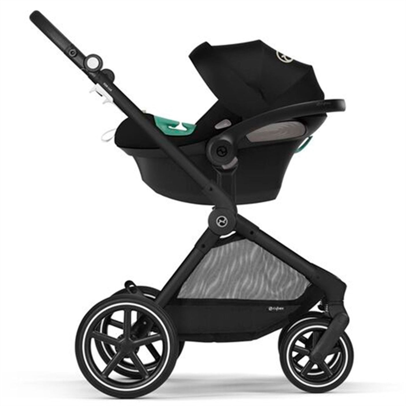 Cybex Eos Lux Moon Black 2-in-1 Stroller