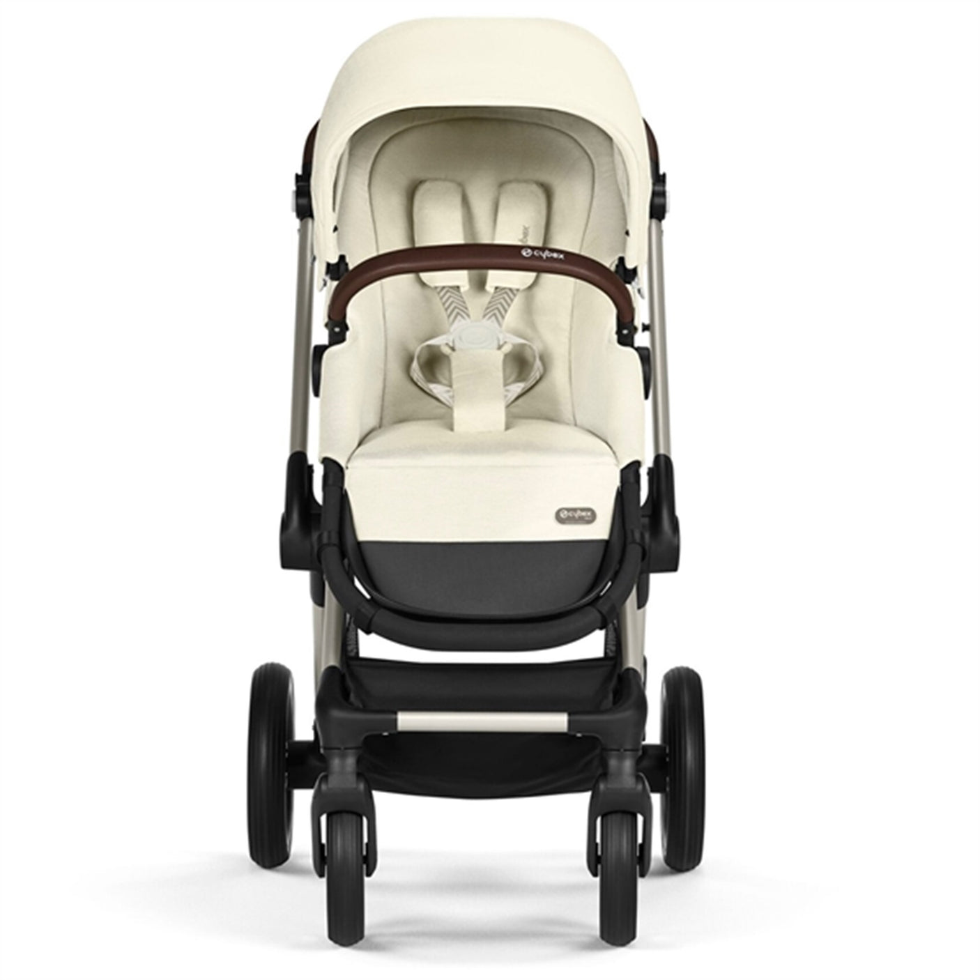 Cybex Eos Lux Seashell Beige 2-in-1 Stroller