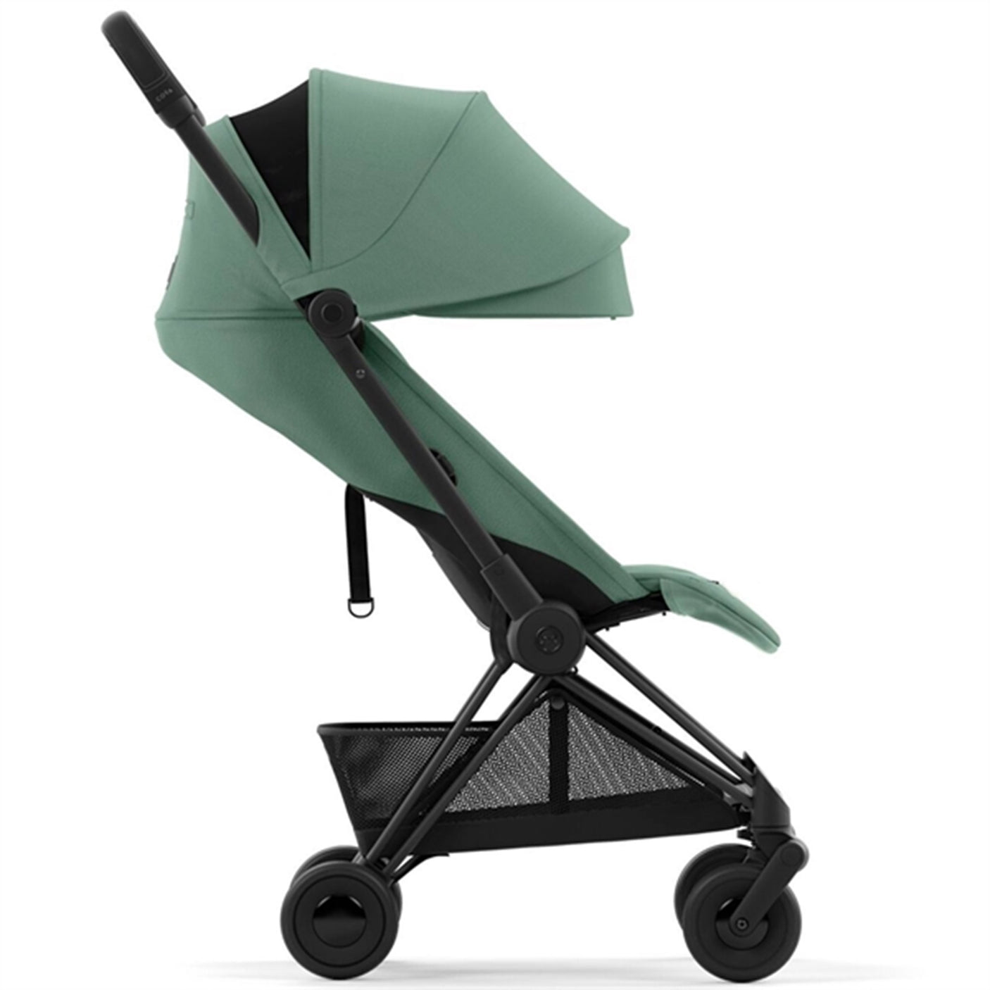 Cybex Coya Stroller Matt Black Leaf Green
