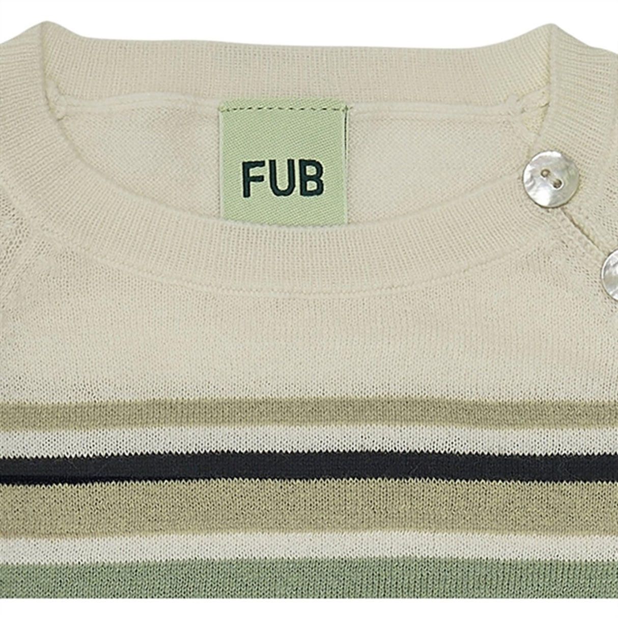 FUB Baby Raglan Blouse Leaf