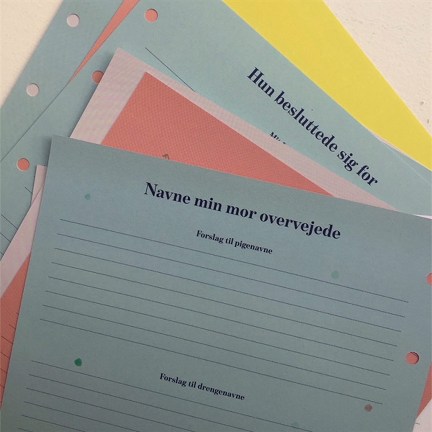 Specialday Tilkøbssider Til Den Enestående Mor