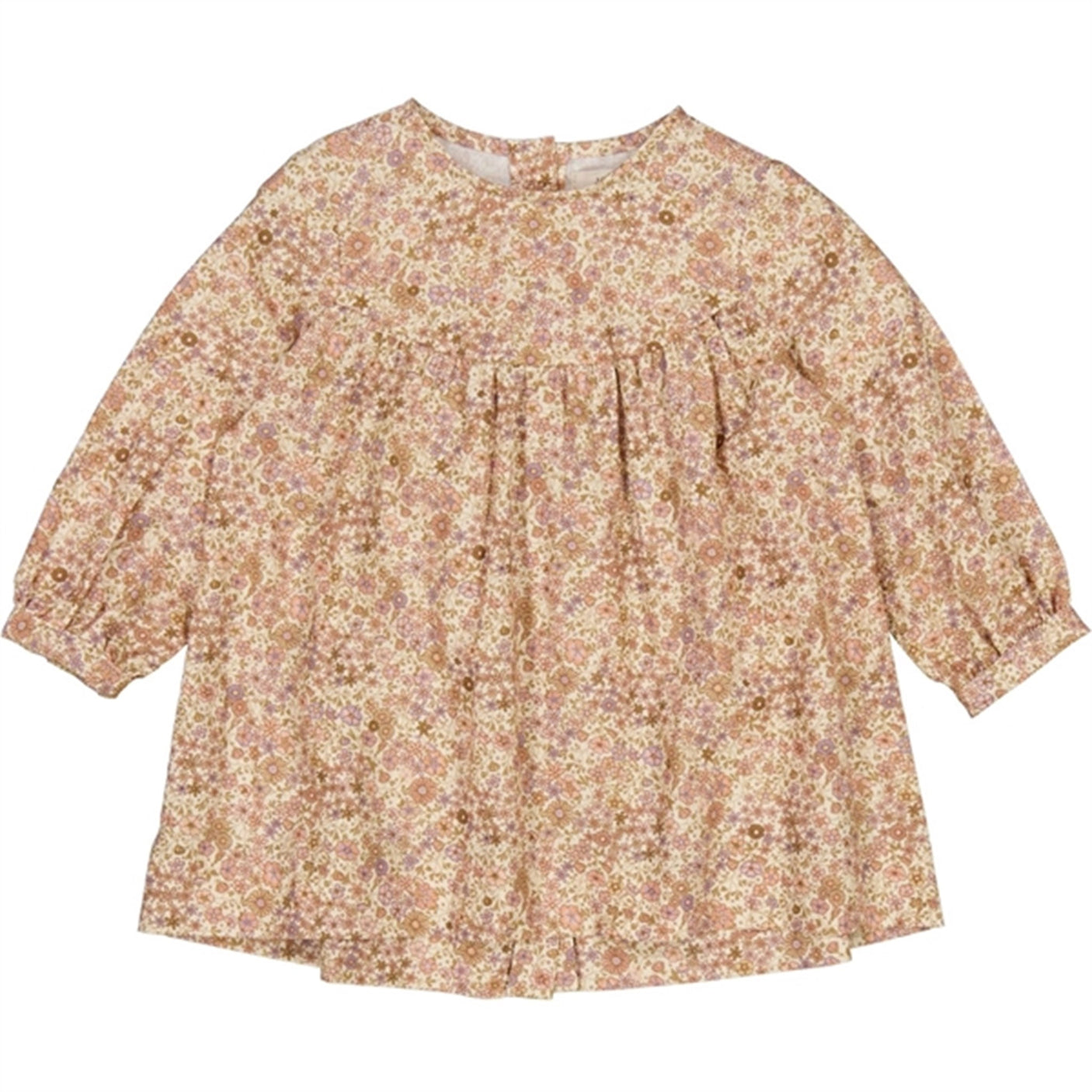 Wheat Clam Flowers Fenja Dress