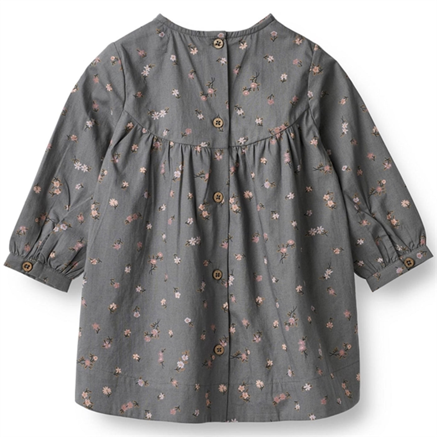 Wheat Autumn Sky Flowers Fenja Dress