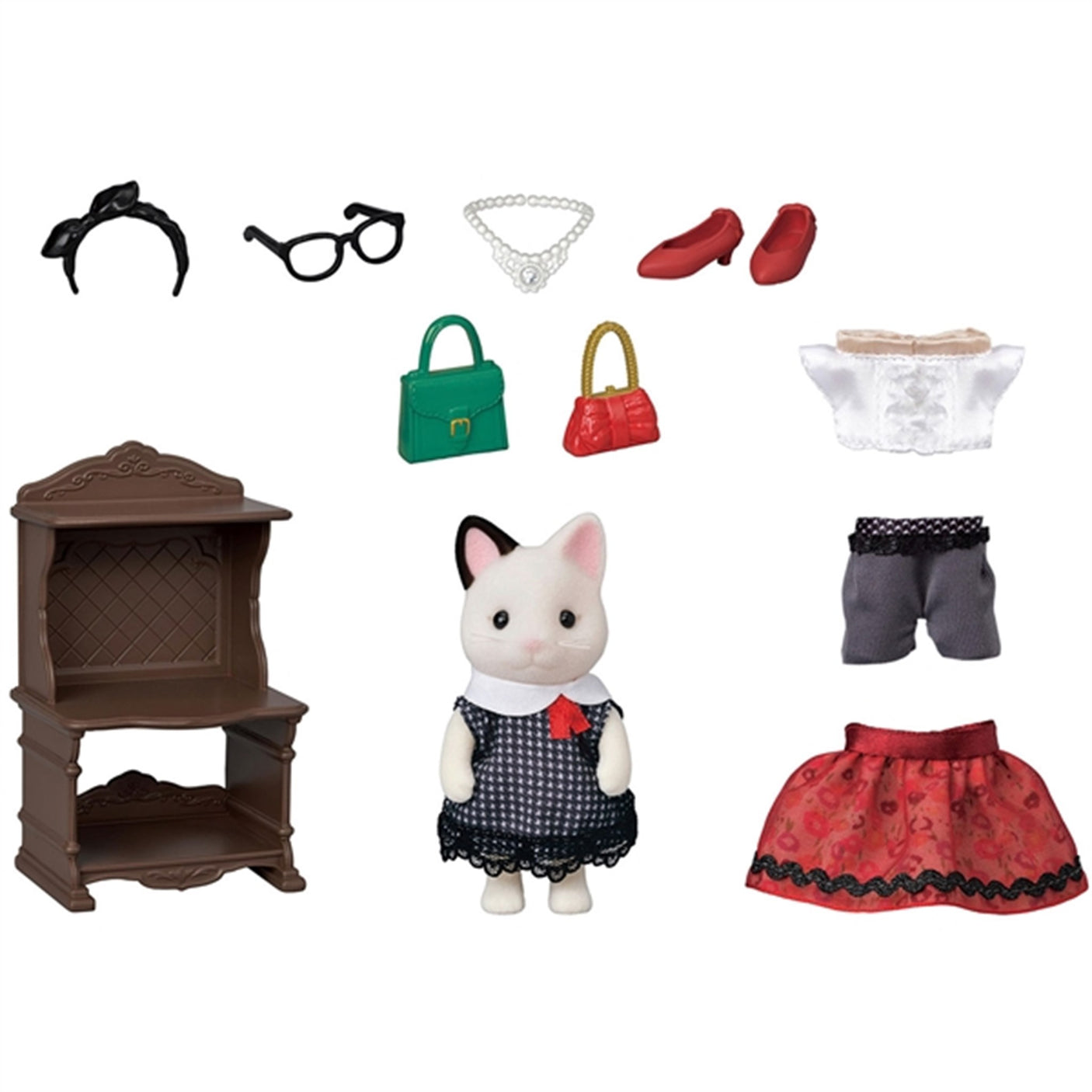 Sylvanian Families® Fashion Play Set Town Girl Series Tuxedo Cat