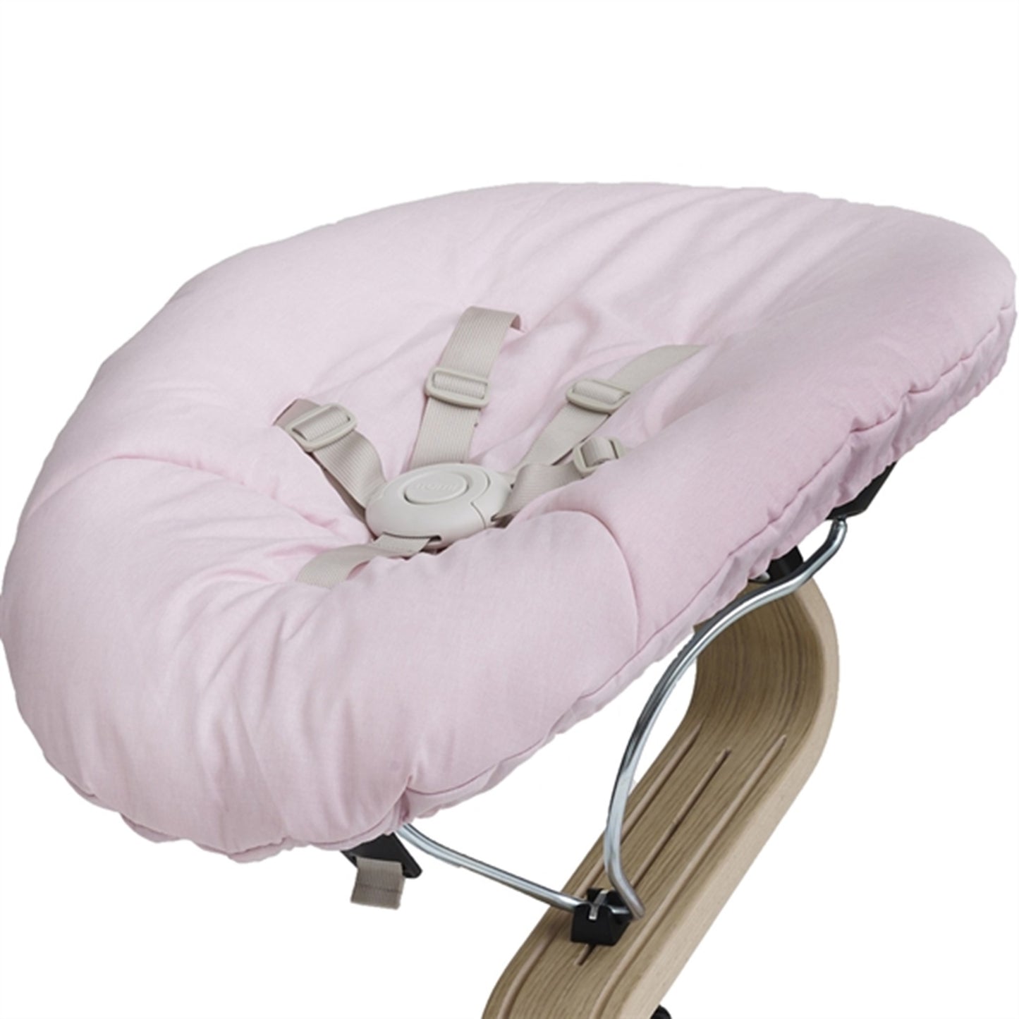 Nomi Baby Mattress Dark Grey/Pale Pink