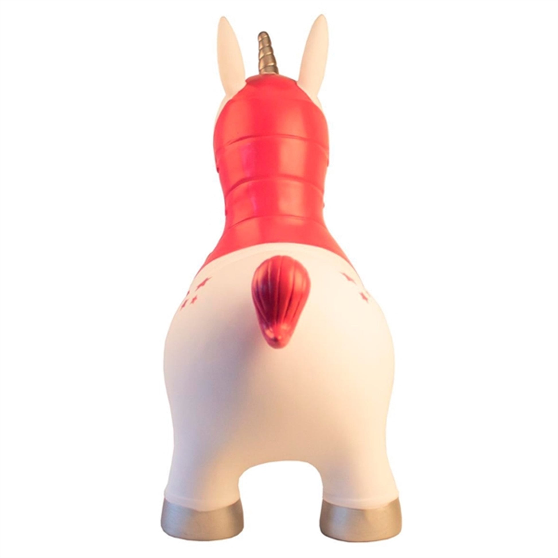 Magni Bouncing Animals Unicorn White/Silver/Pink
