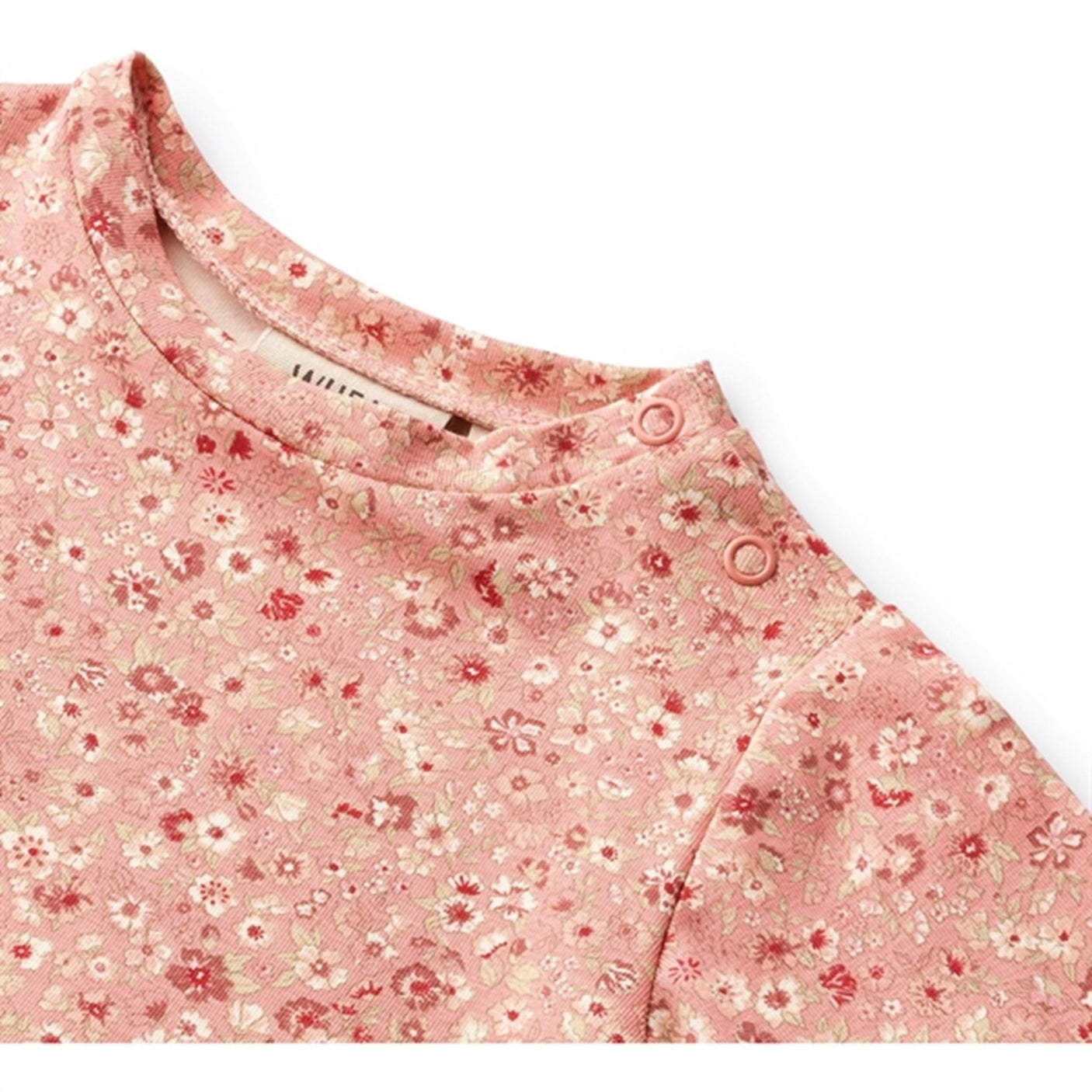 Wheat Rosette Flowers Jersey Dress Sessa