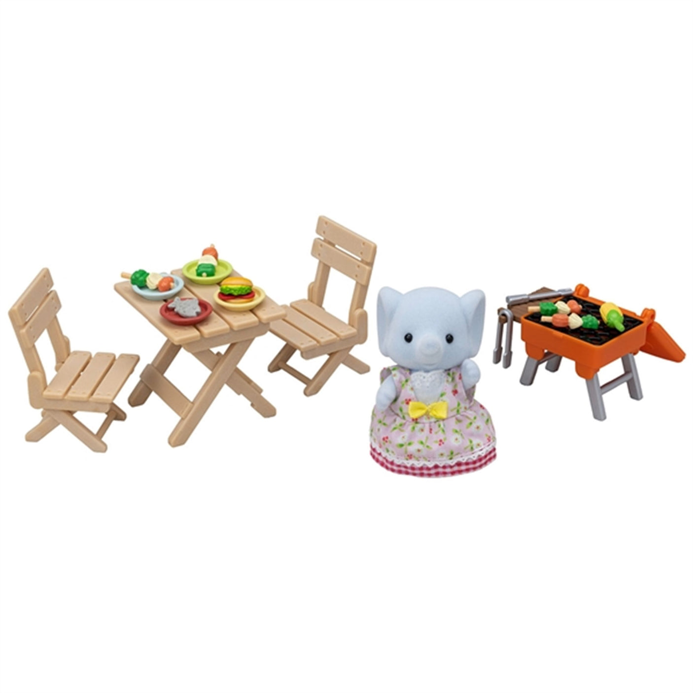 Sylvanian Families® BBQ Picnic Set Elephant Girl