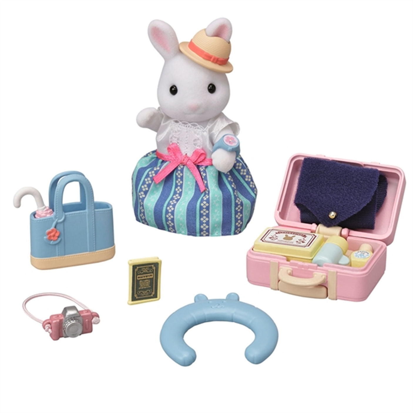 Sylvanian Families® Weekend Travel Set Snow Rabbit Mother