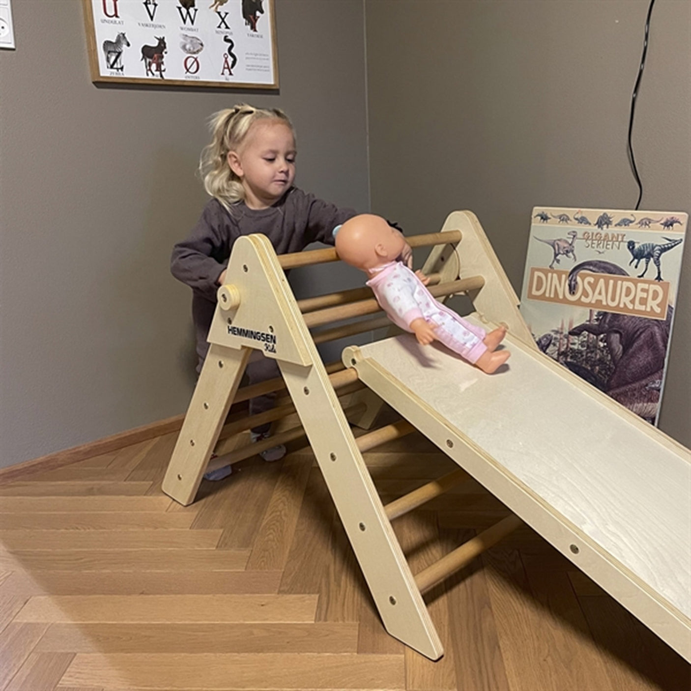 HEMMINGSEN Kids Anthon Climbing Rack nature