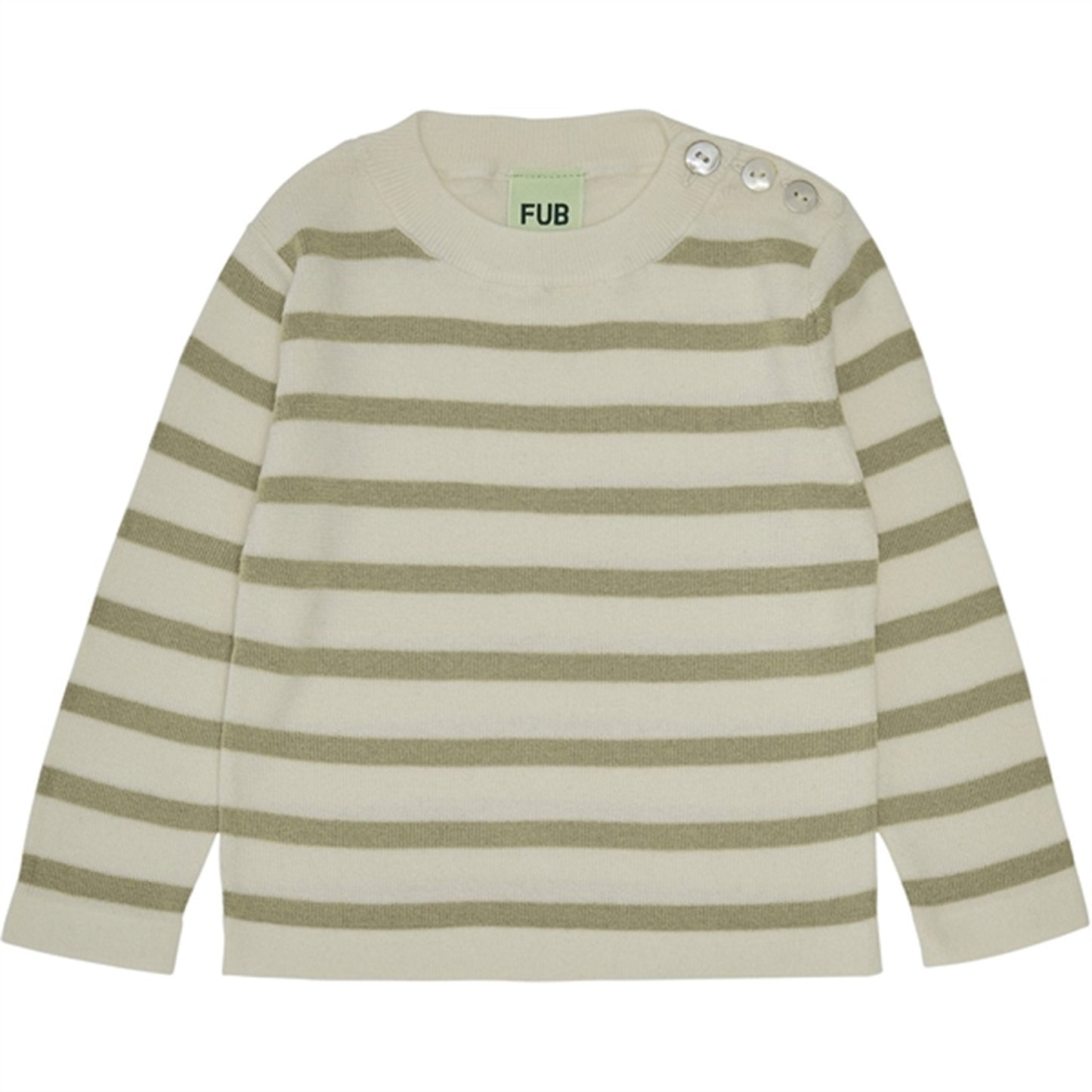 FUB Baby Blouse Ecru/Khaki