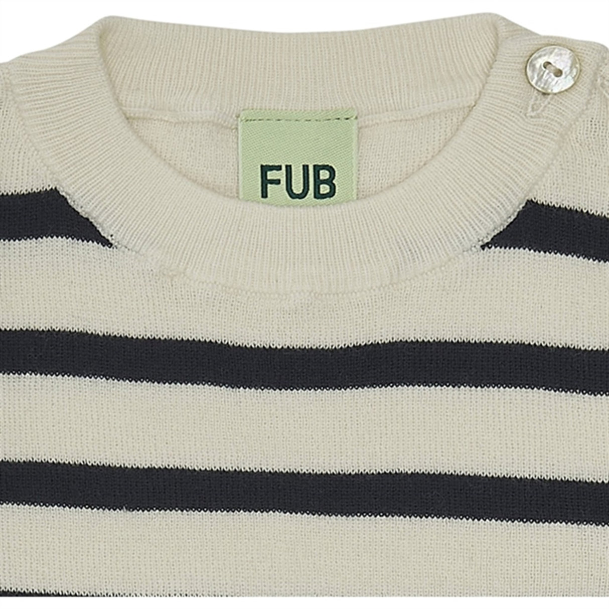 FUB Baby Blouse Ecru/Dark Navy
