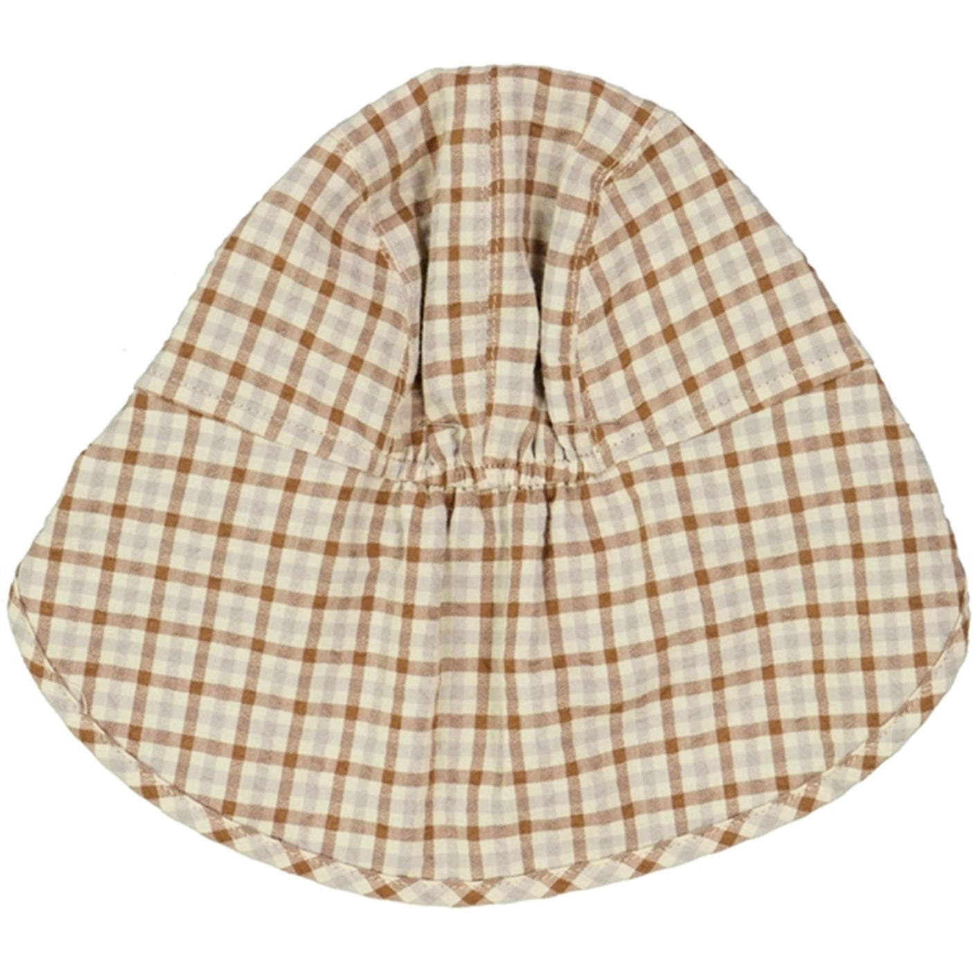 Wheat Golden Dove Check Albert Sun Hat