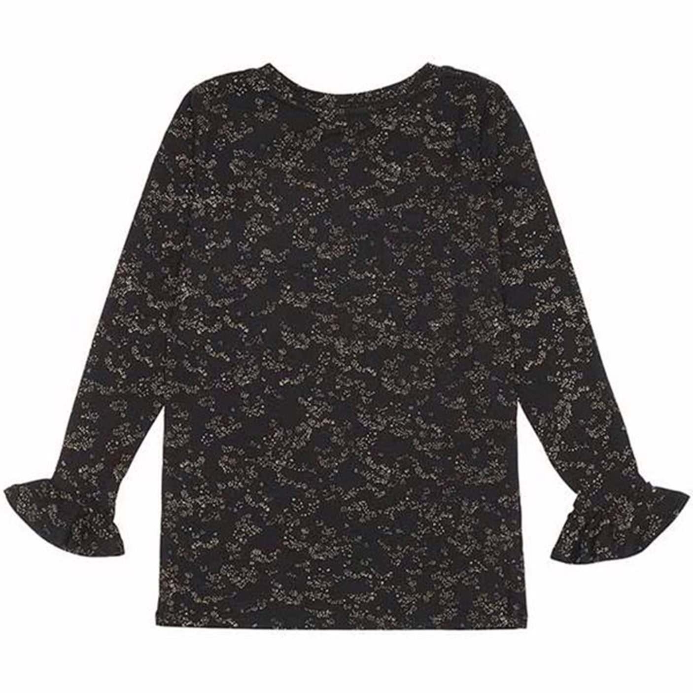 Soft Gallery Jet Black Flowerdust Elia T-shirt L/S