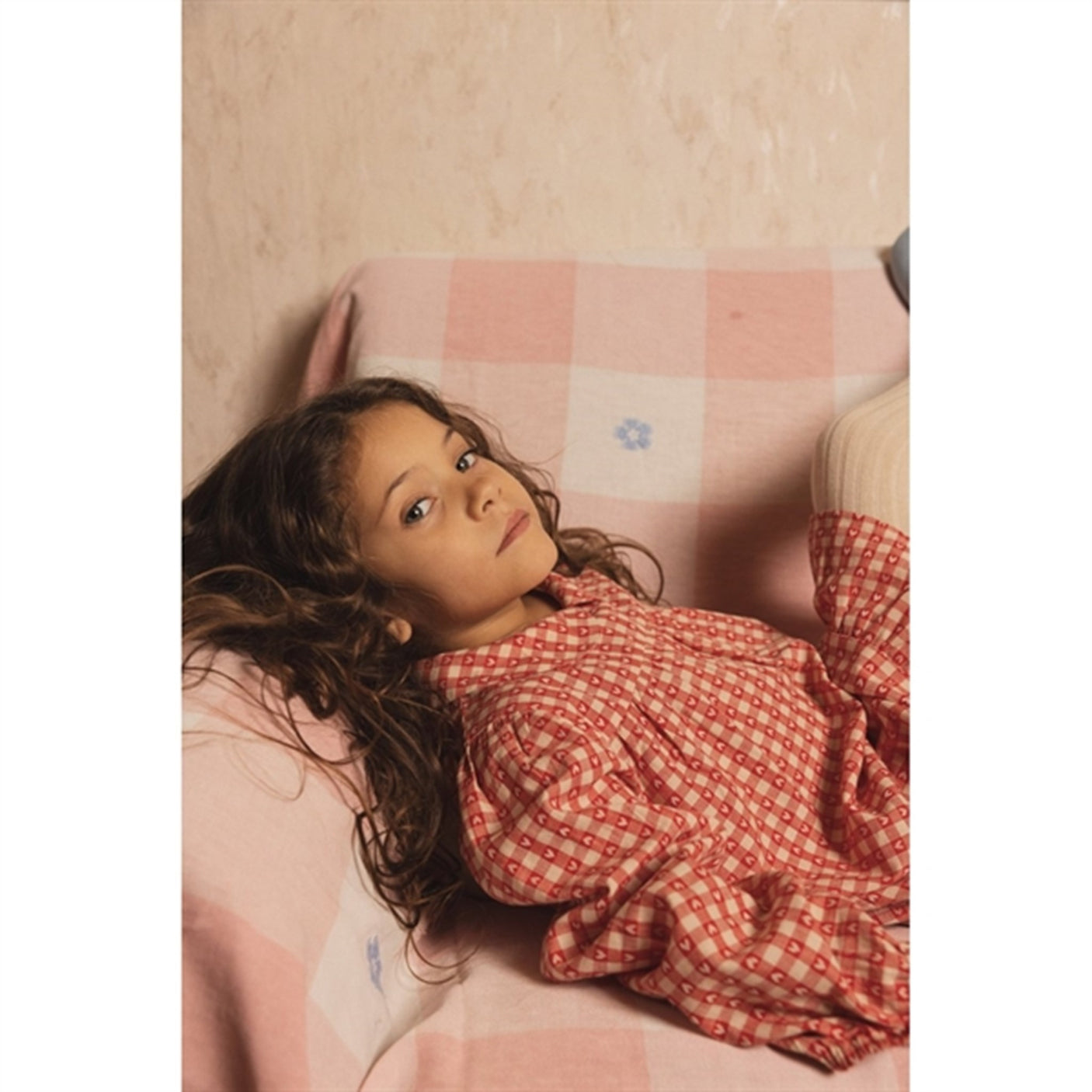 Flöss Ally Dress Heart Gingham