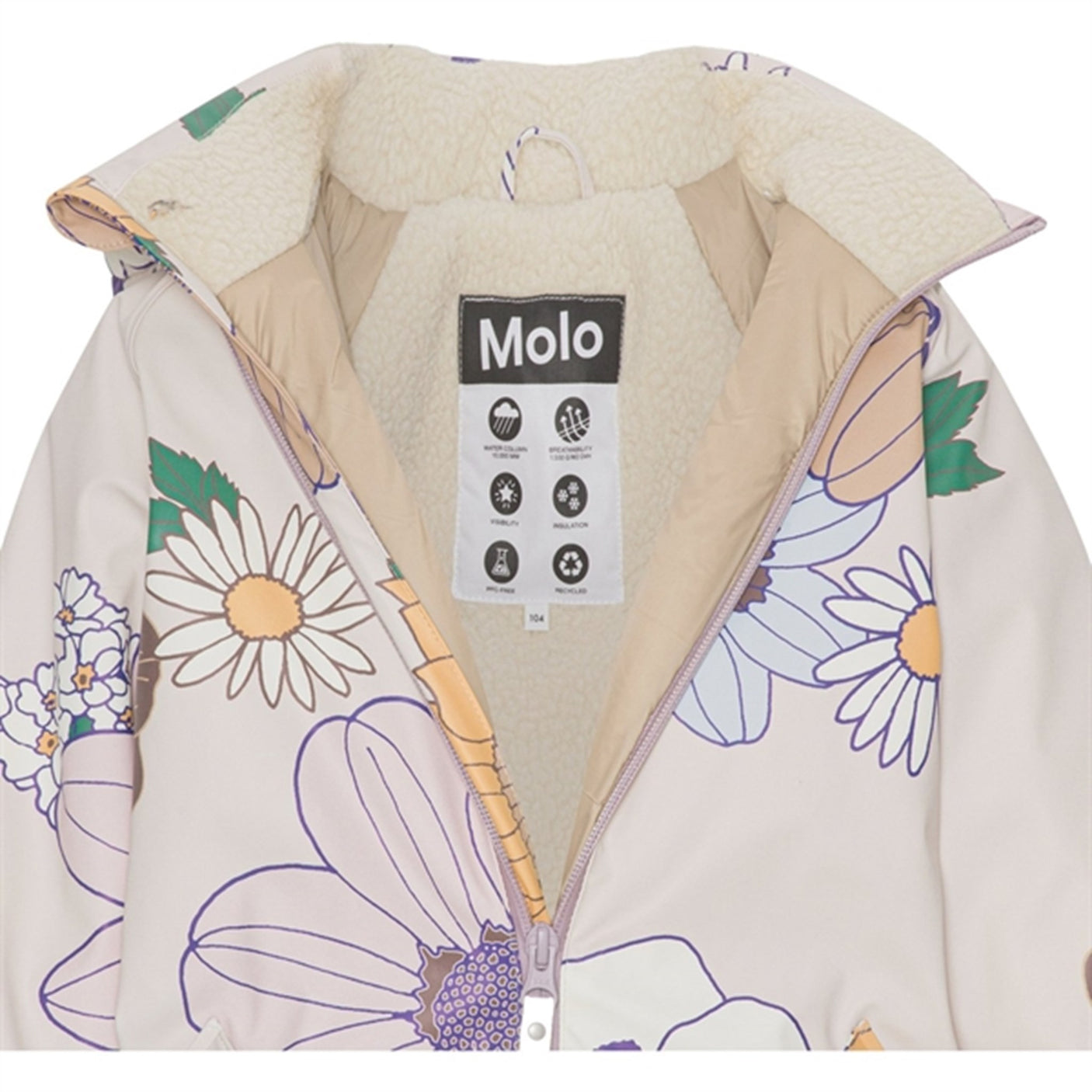 Molo Retro Drawing Paco Junior Snowsuit