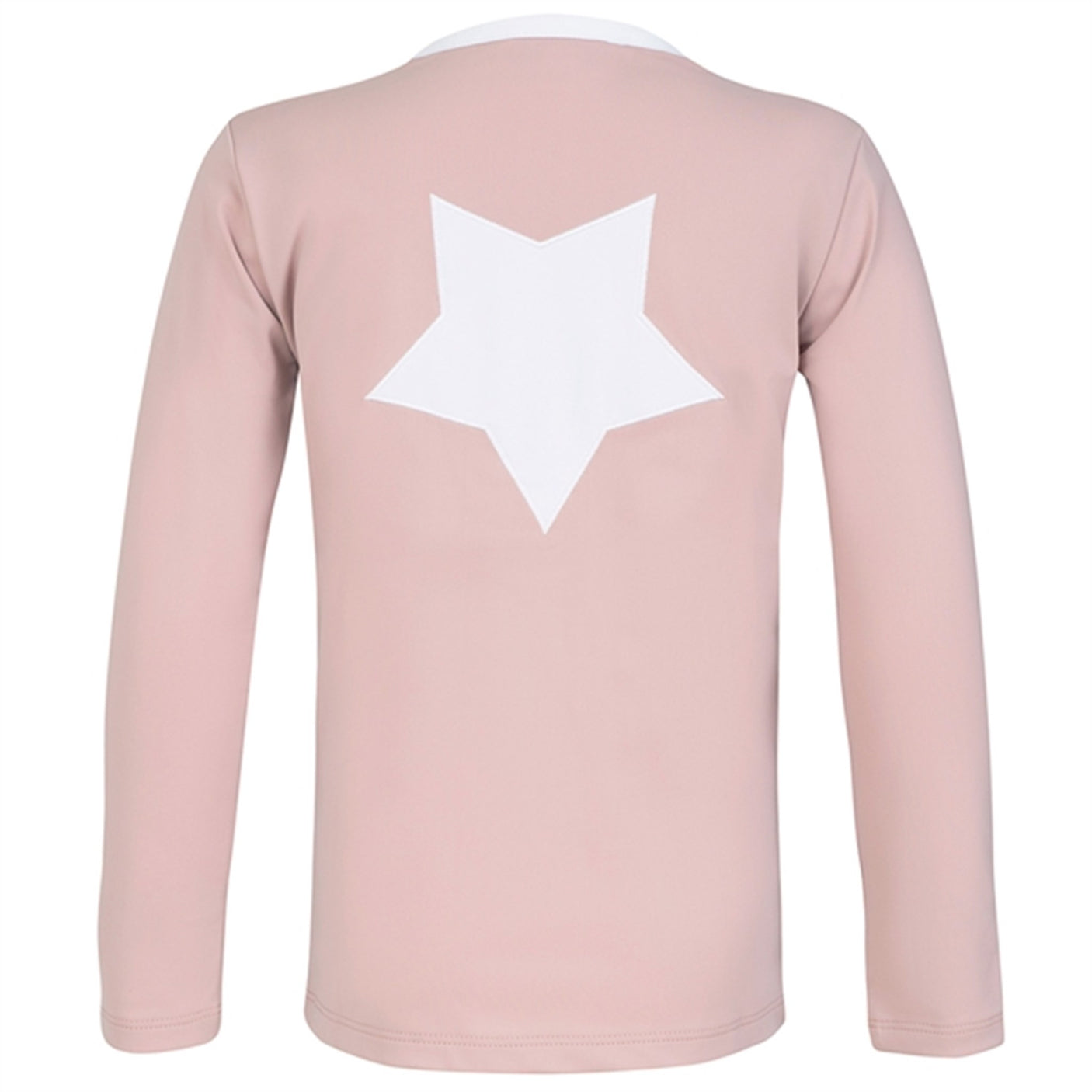 Petit Crabe Rose Nude Etoile Star UV Shirt with Zipper