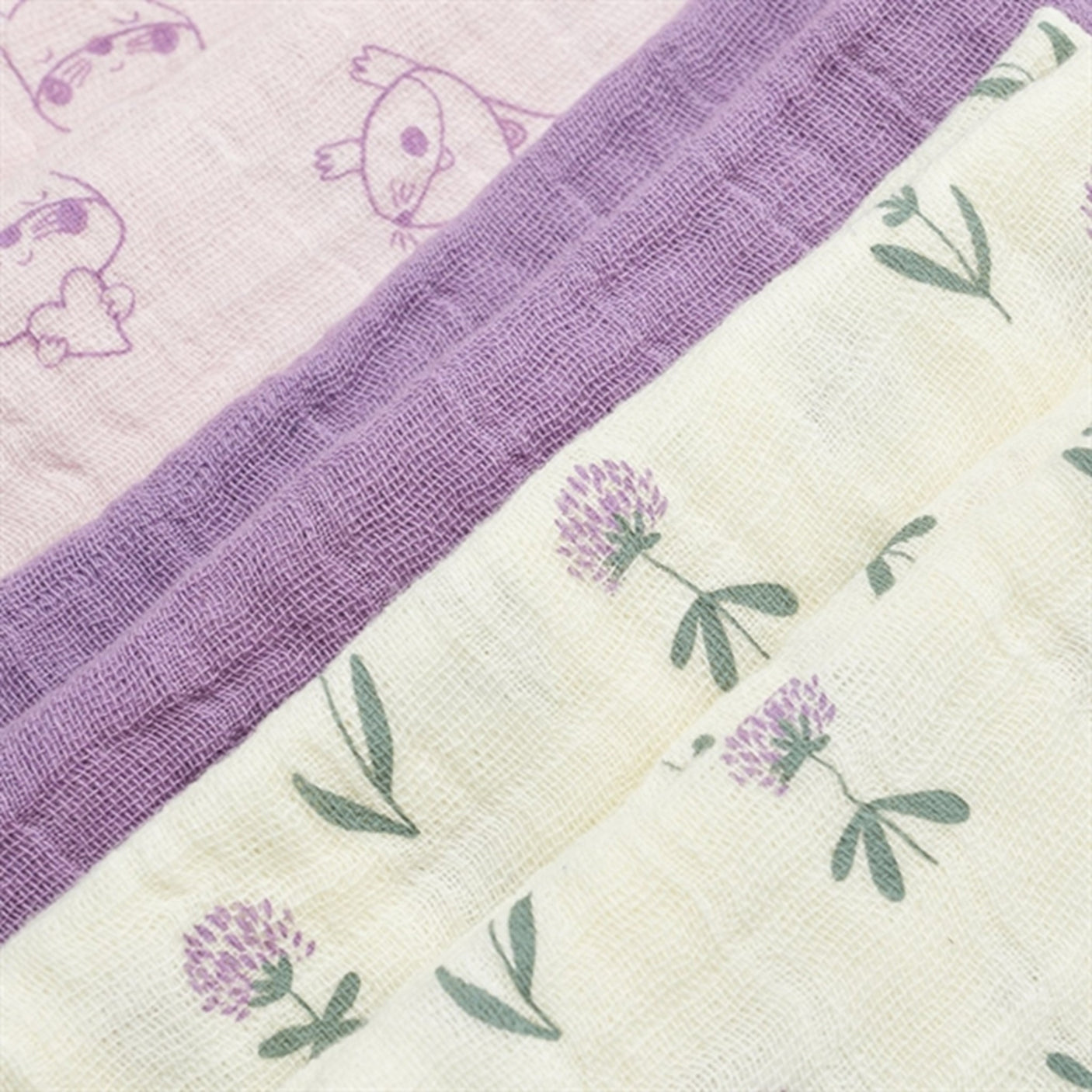 Pippi Organic Muslin Cloths 6-packOrkide