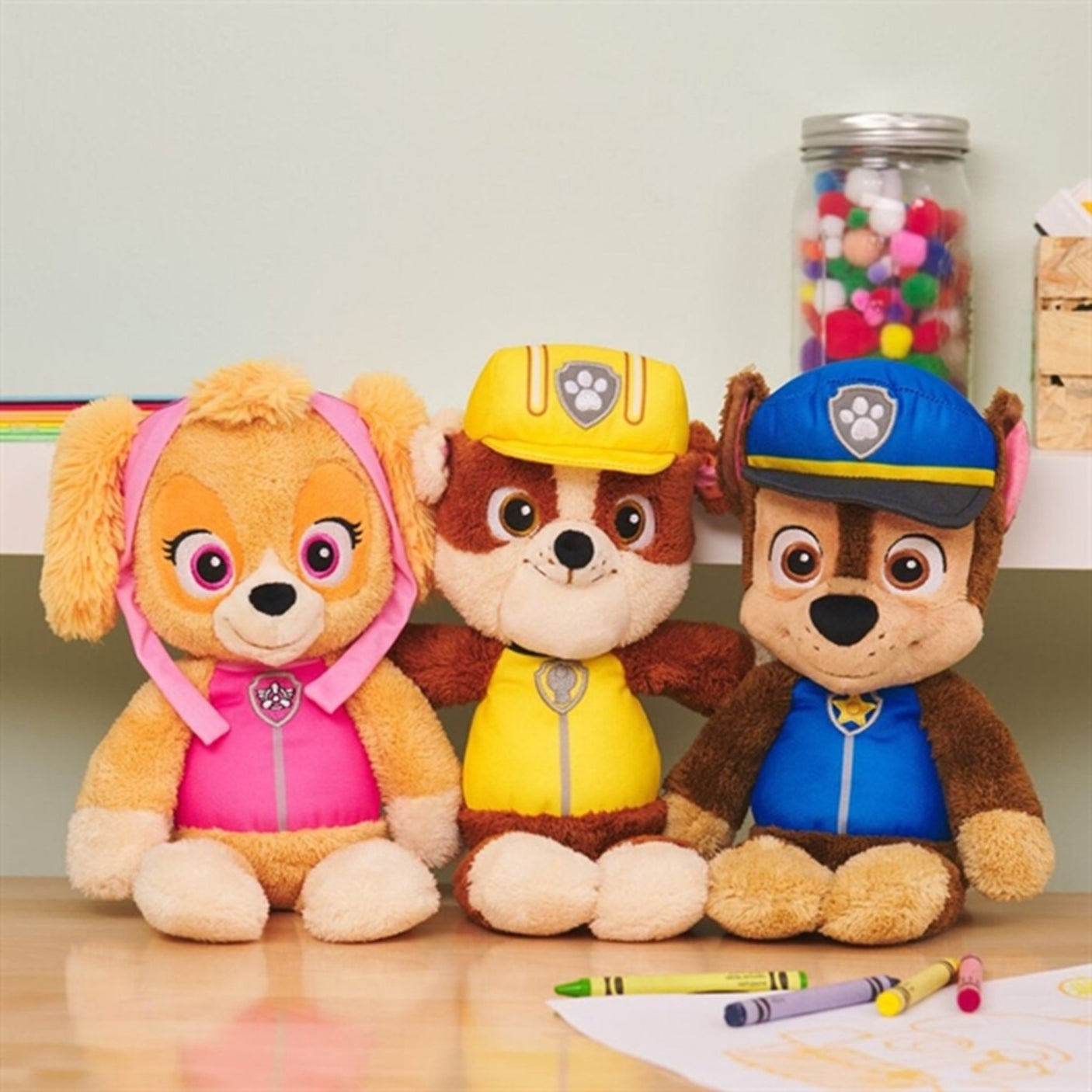 Paw Patrol Gund Take Along Plush Teddy Bear 33 cm - Chase