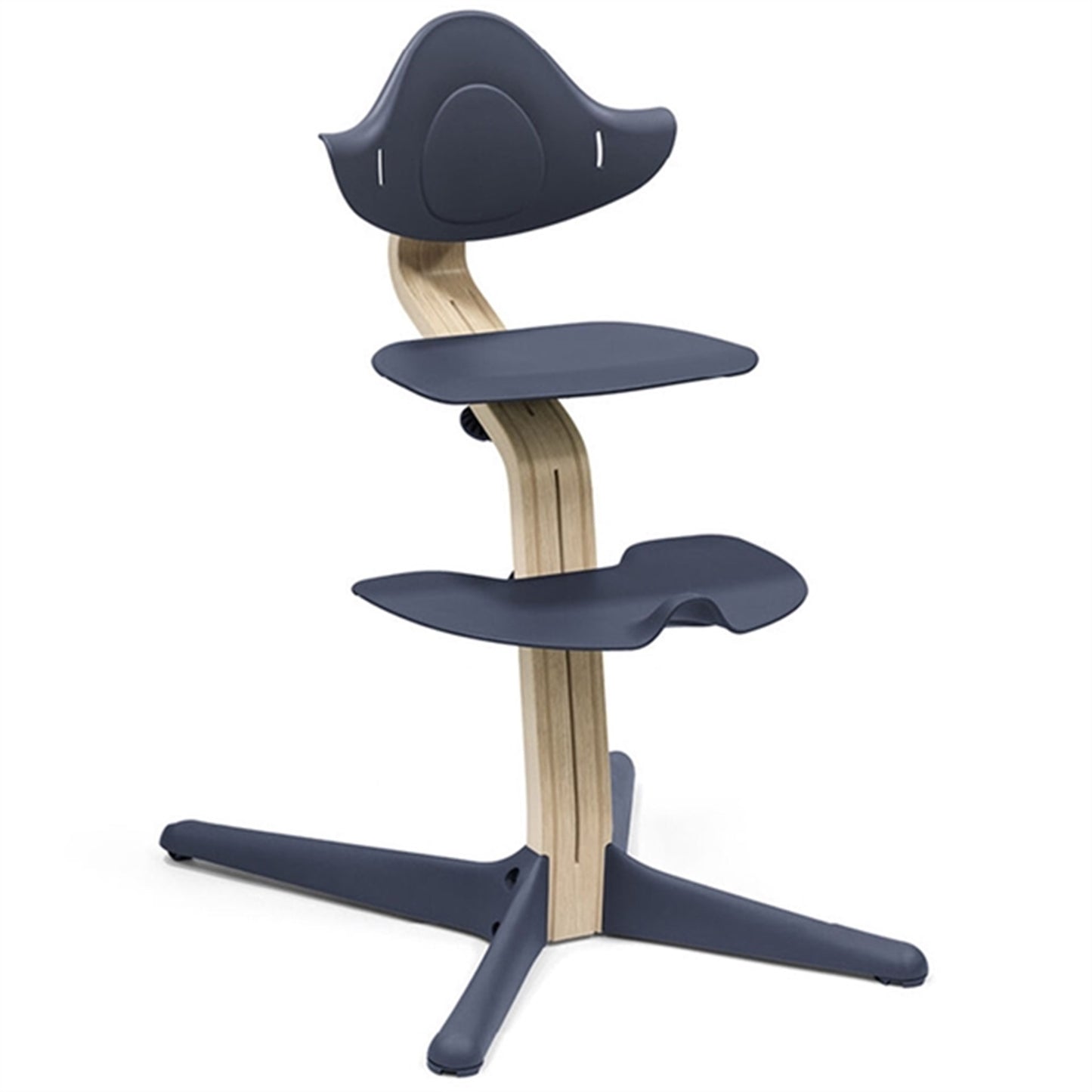 Stokke® Nomi® Chair Natural Navy Incl. Babyset 2
