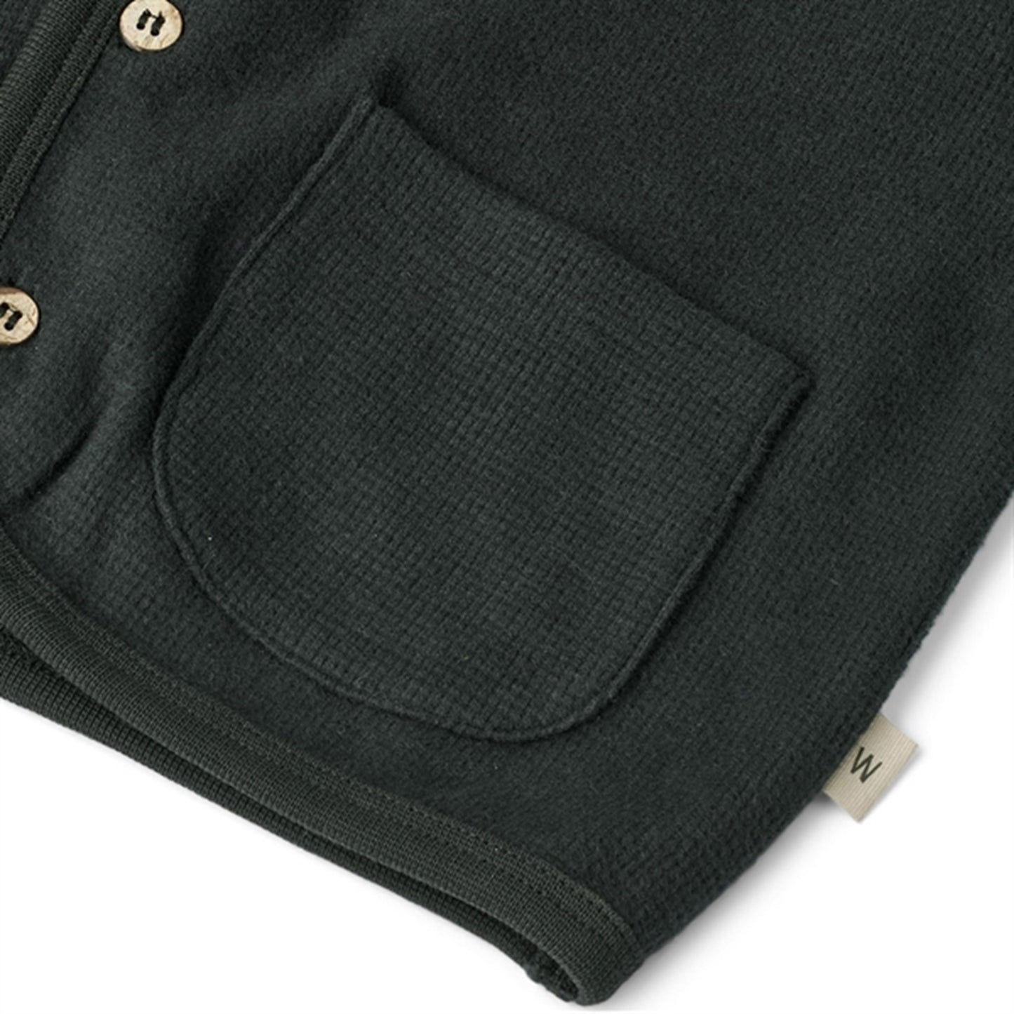 Wheat Navy Toto Sweat Cardigan