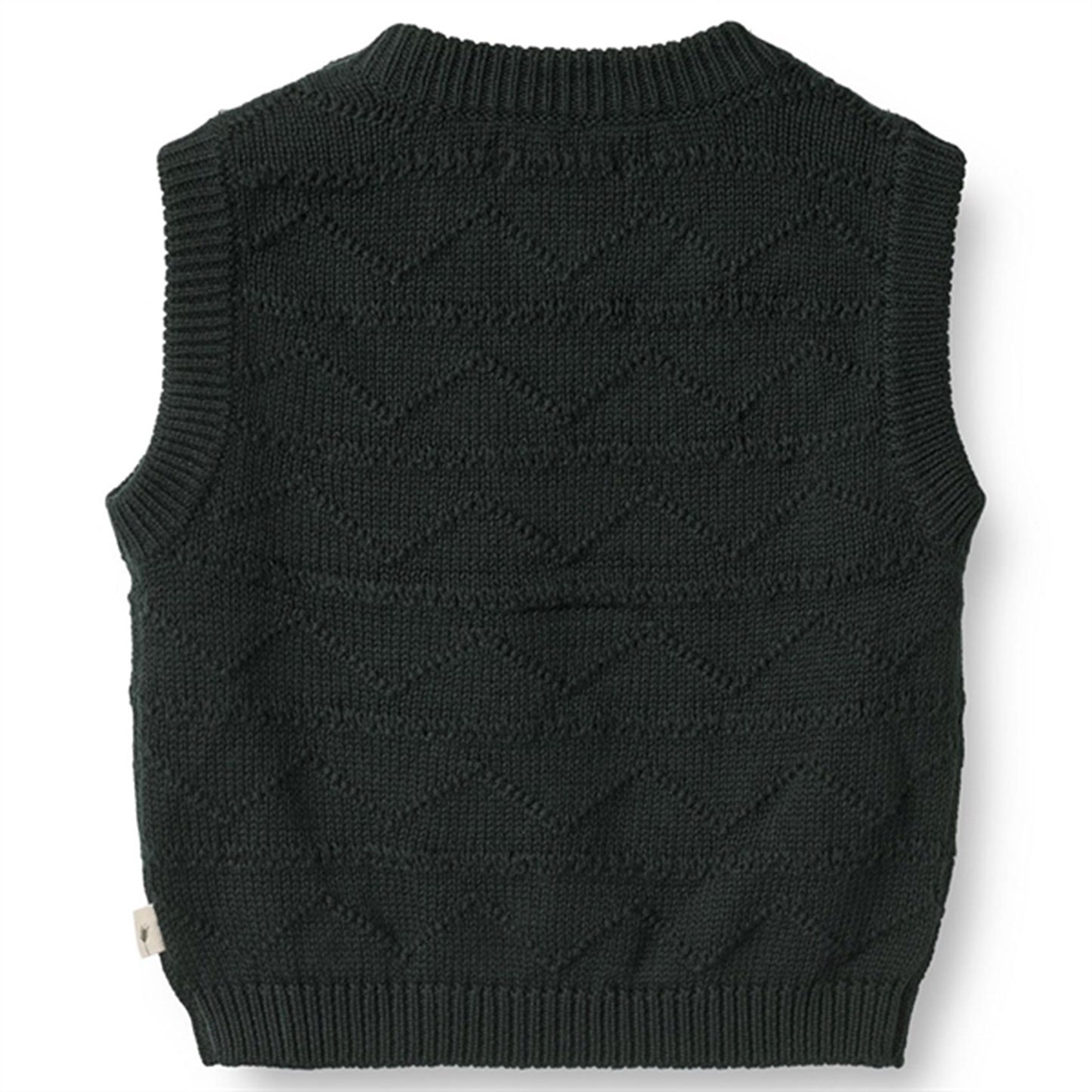 Wheat Navy Bobby Knit Vest